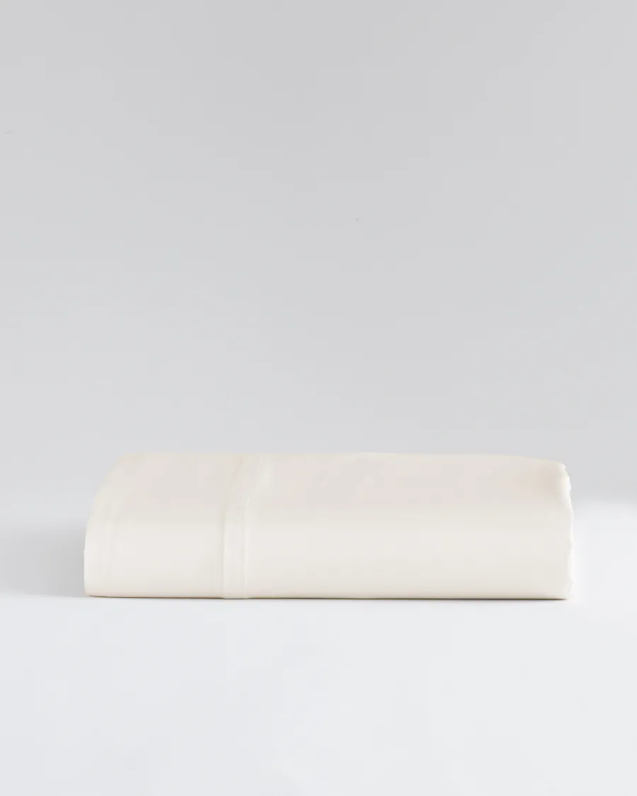 Silk Flat Sheet Wht 170463
