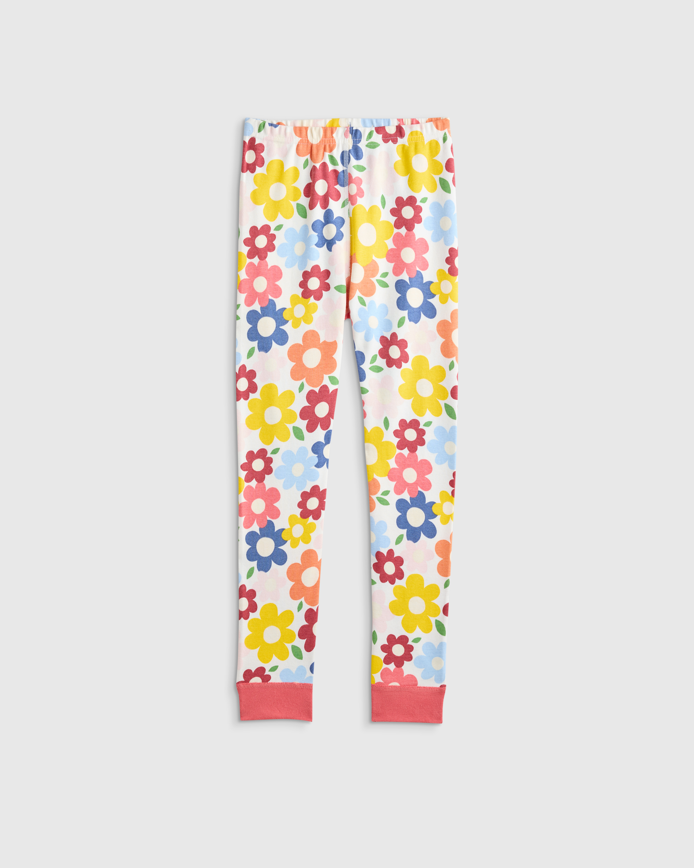 100% Organic Cotton Short Sleeve and Pant Pajama Set - thumbnail 3