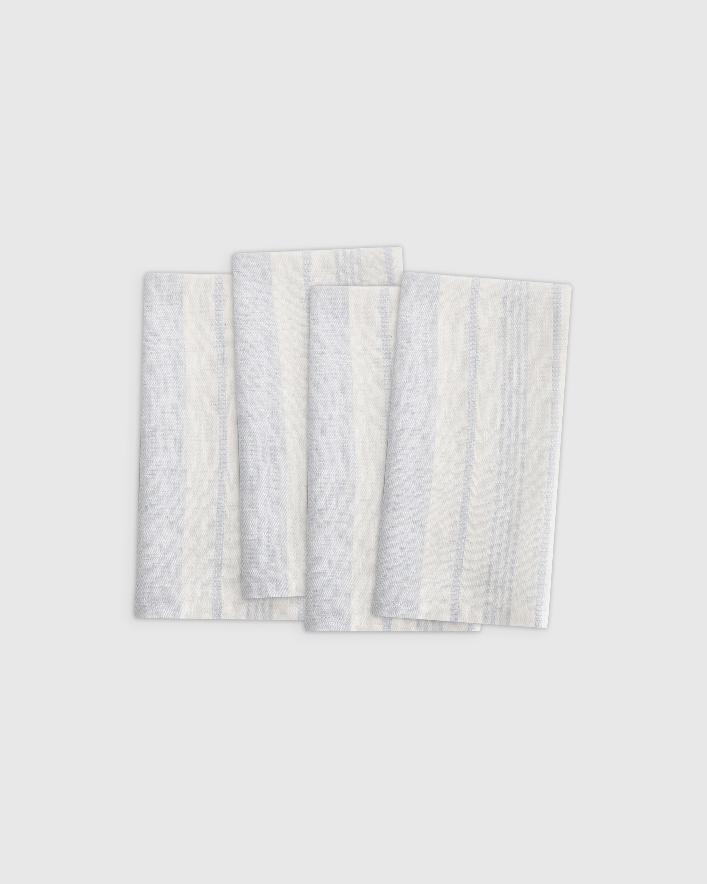 European Linen Modern Stripe Napkins (Set of 8)