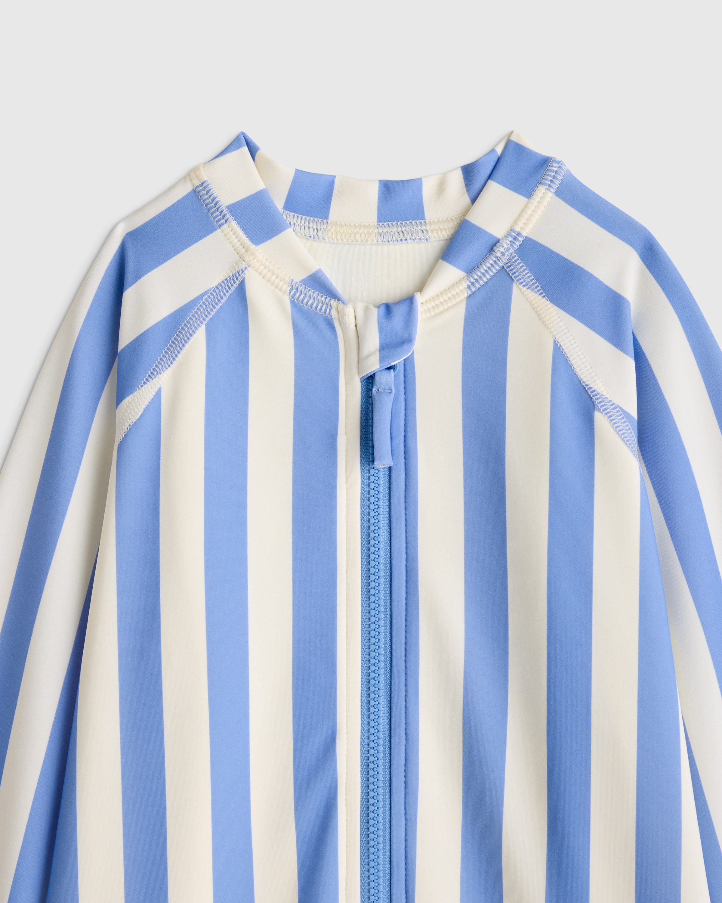 Long Sleeve Zip-Up Rash Guard One-Piece - Toddler - thumbnail 3
