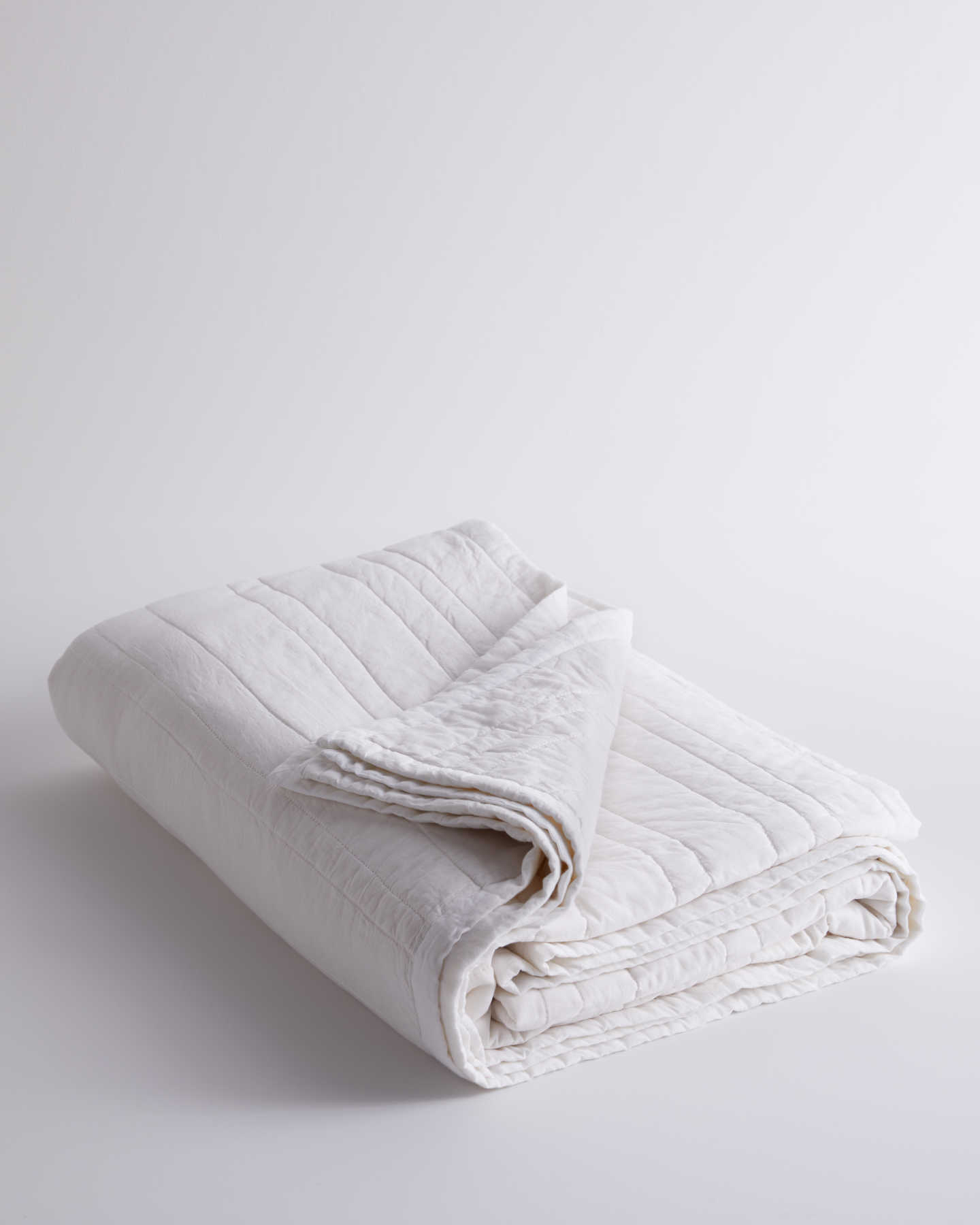 100% Organic Cotton Quilt - White