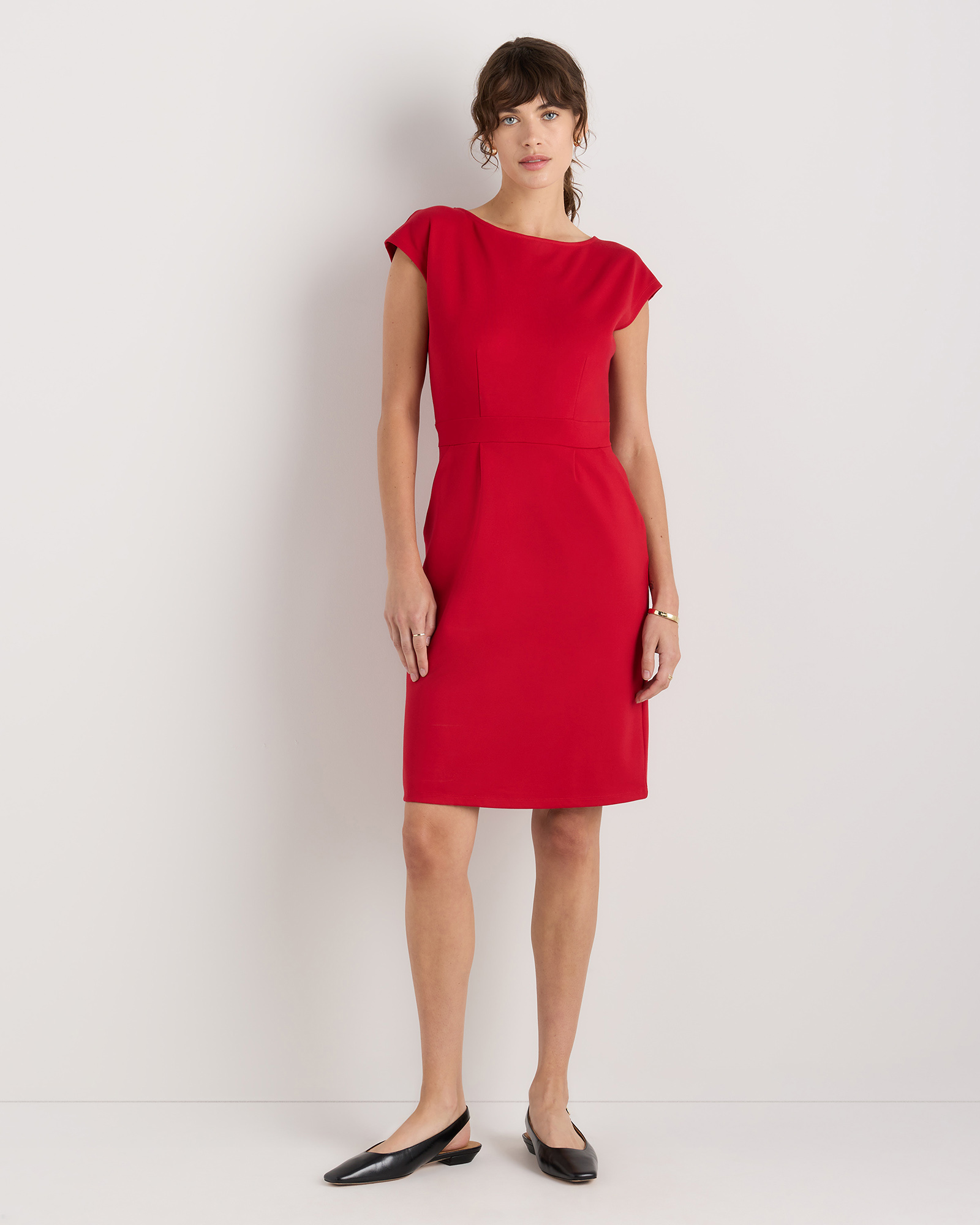 Ponte Dresses — Sheath, Midi & T-Shirt Dresses in Stretch Knit