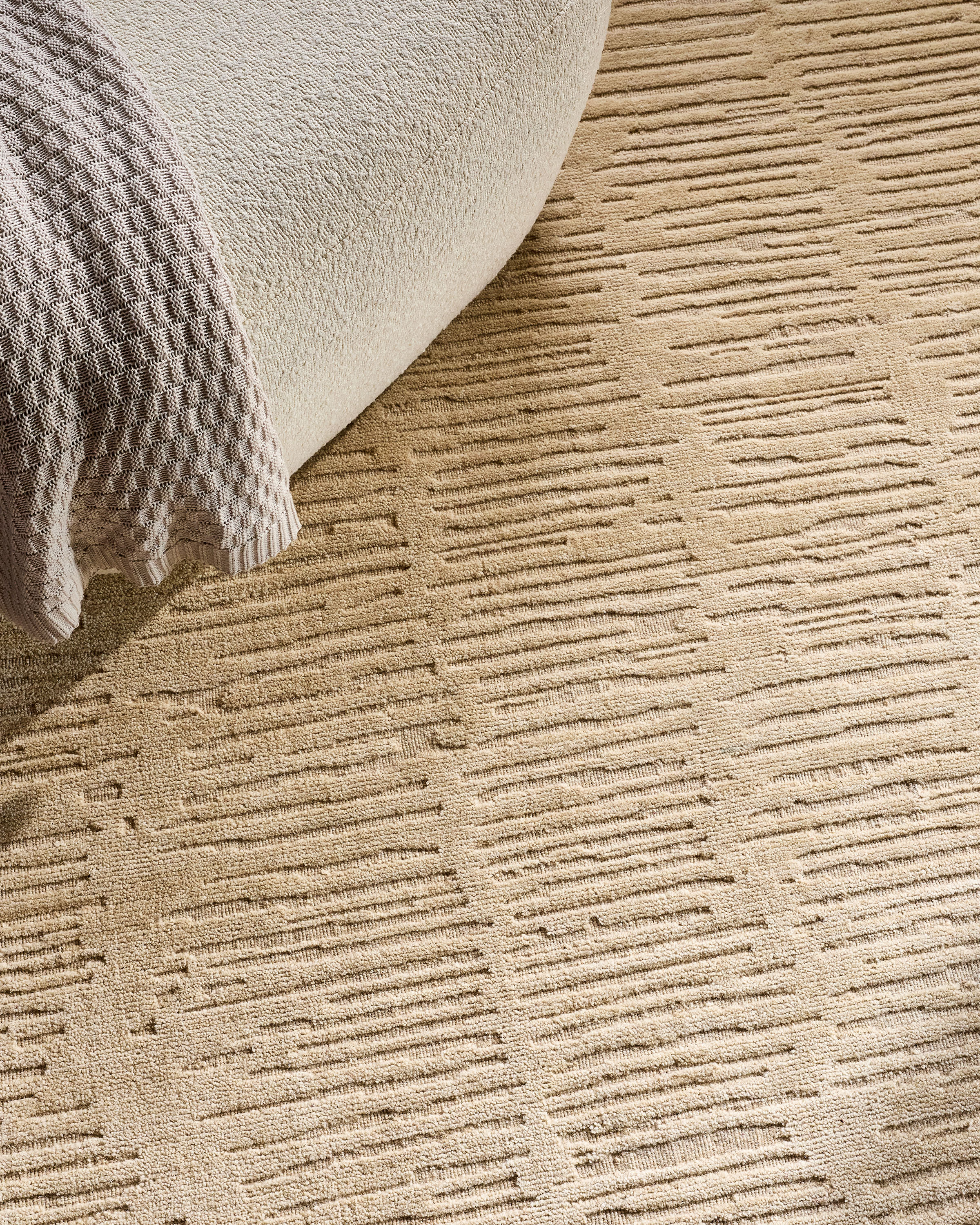 Cobble Hand-Loomed Wool Rug - thumbnail 3