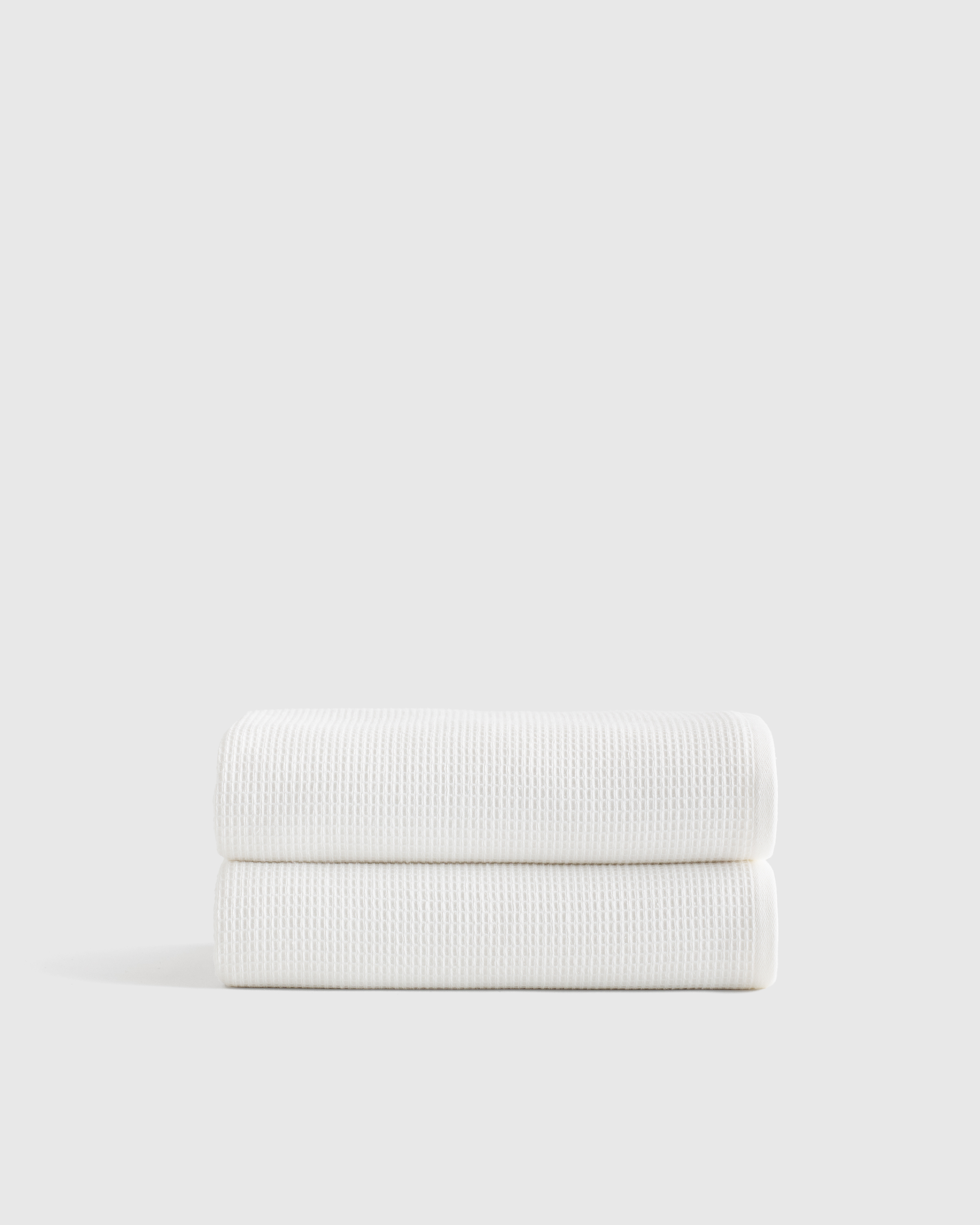 Waffle Terry Bath Towel (Set of 2)