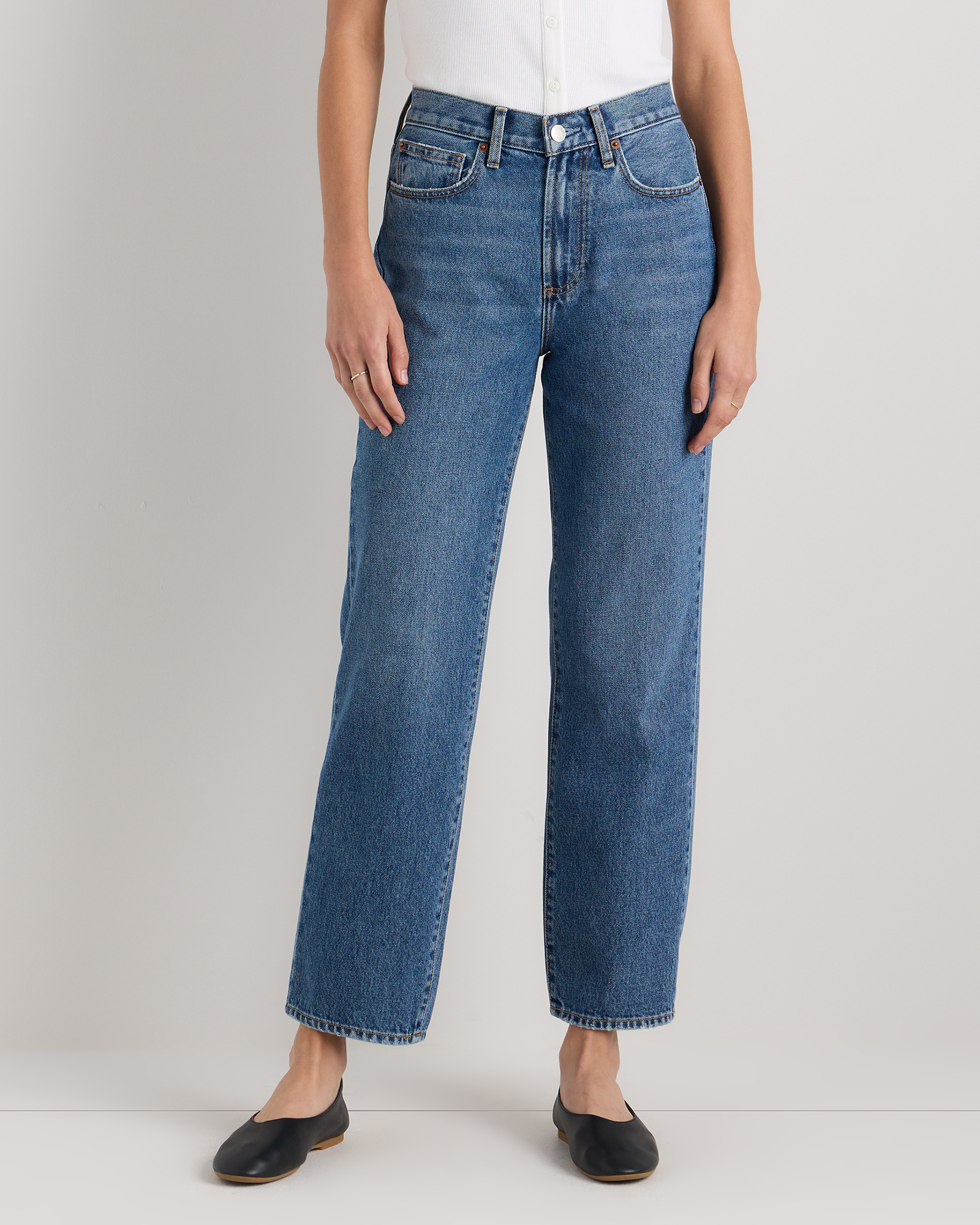 Bella Rigid Straight Jeans