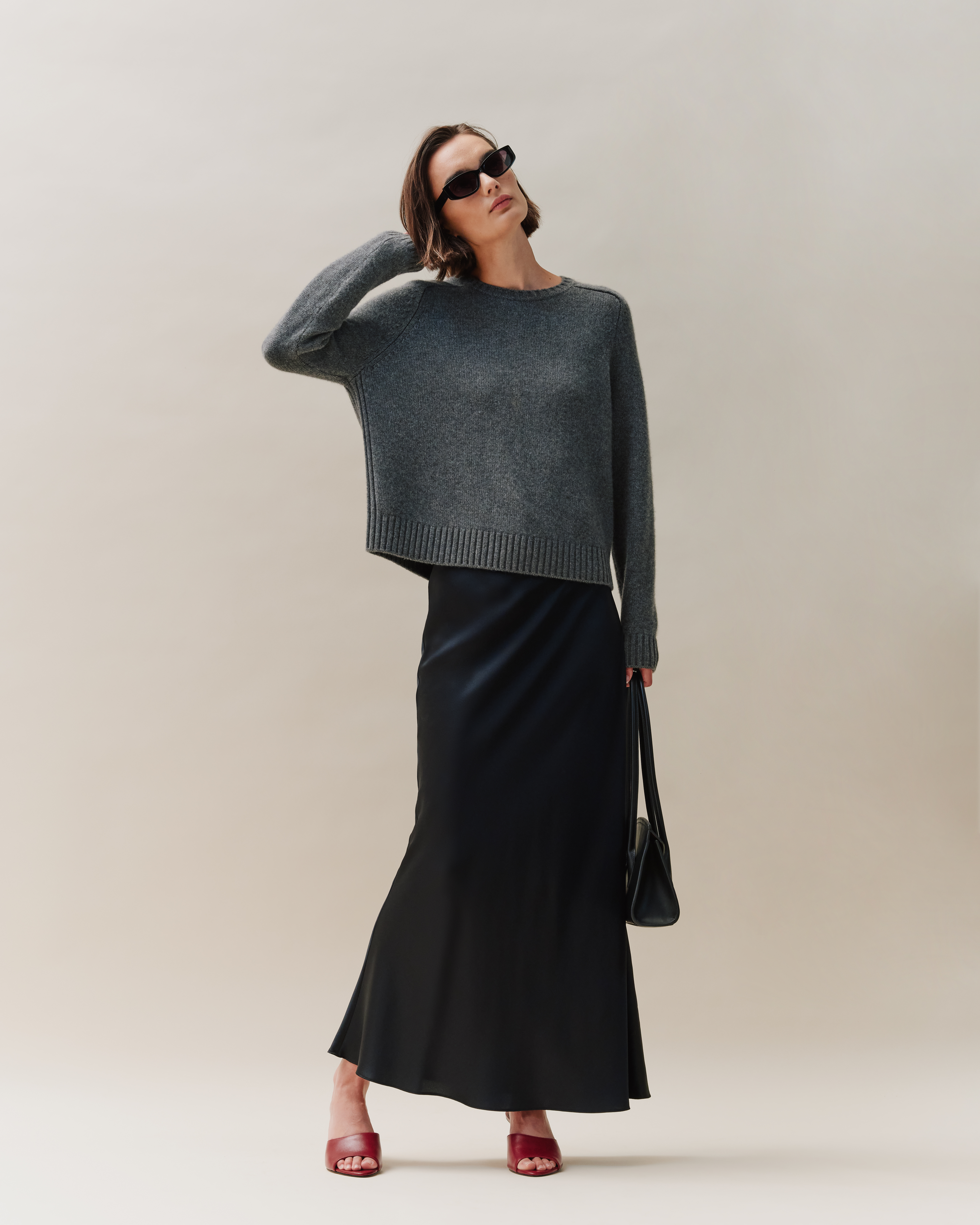 rLuxe Baby Cashmere Crewneck Sweater 2