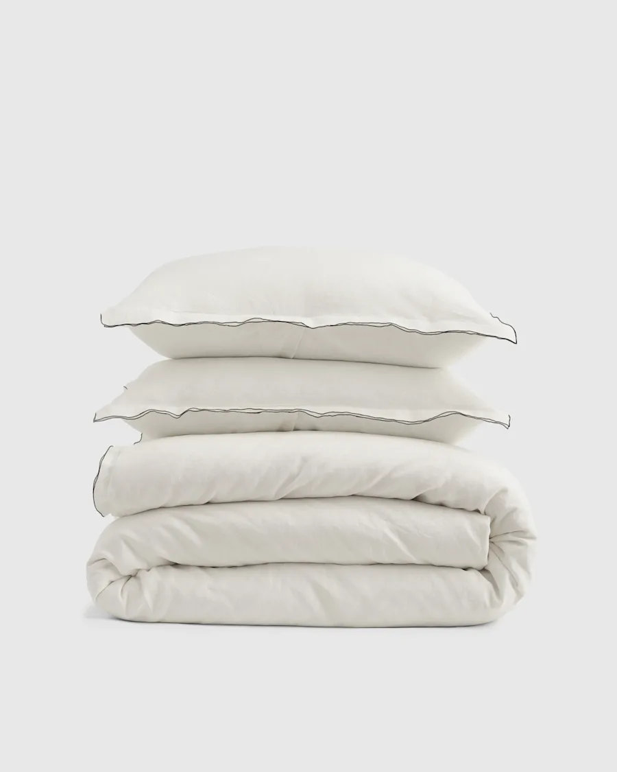 Double-Edge-Duvet Set-blk-blk 185472