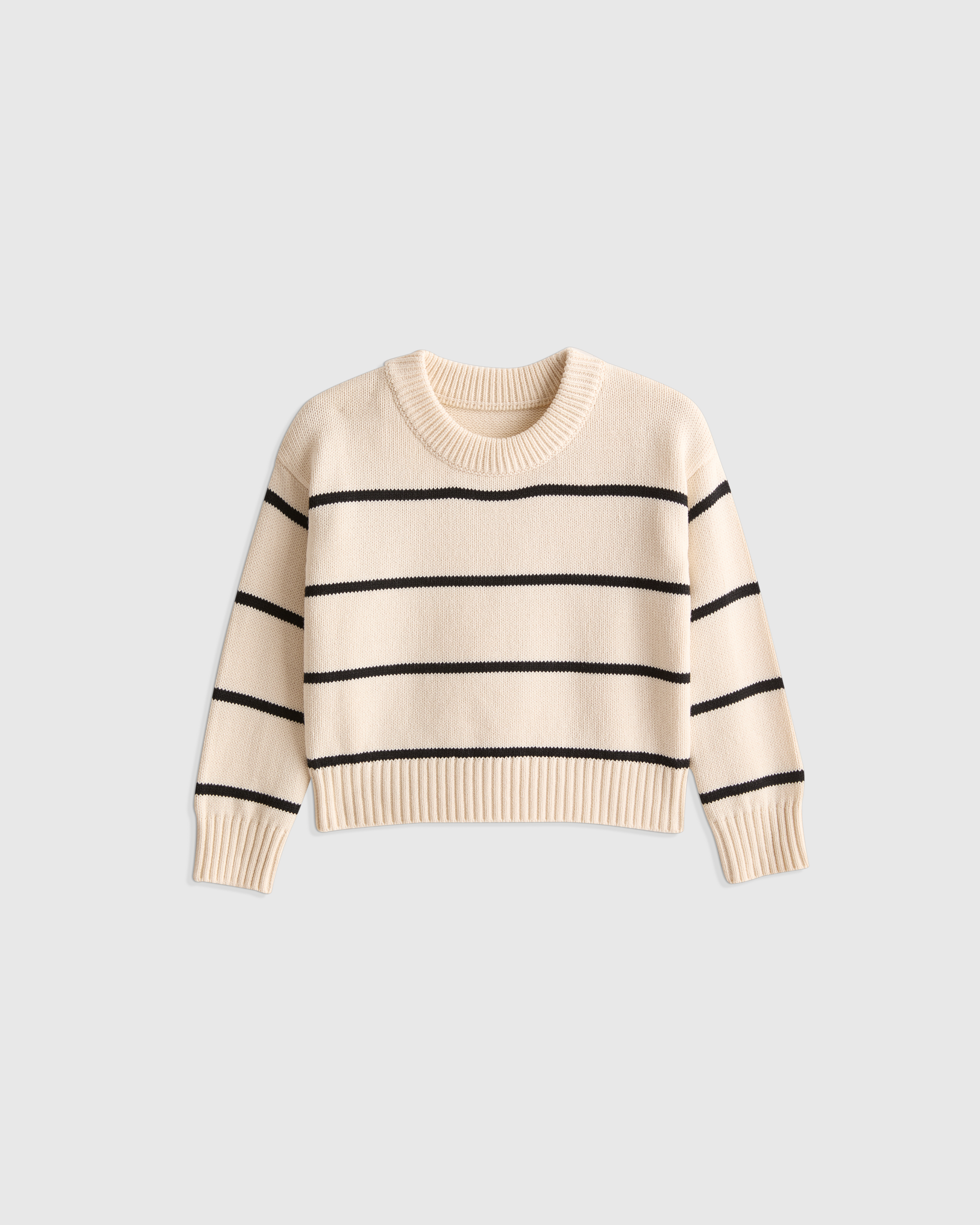 100% Organic Cotton Crewneck Sweater
