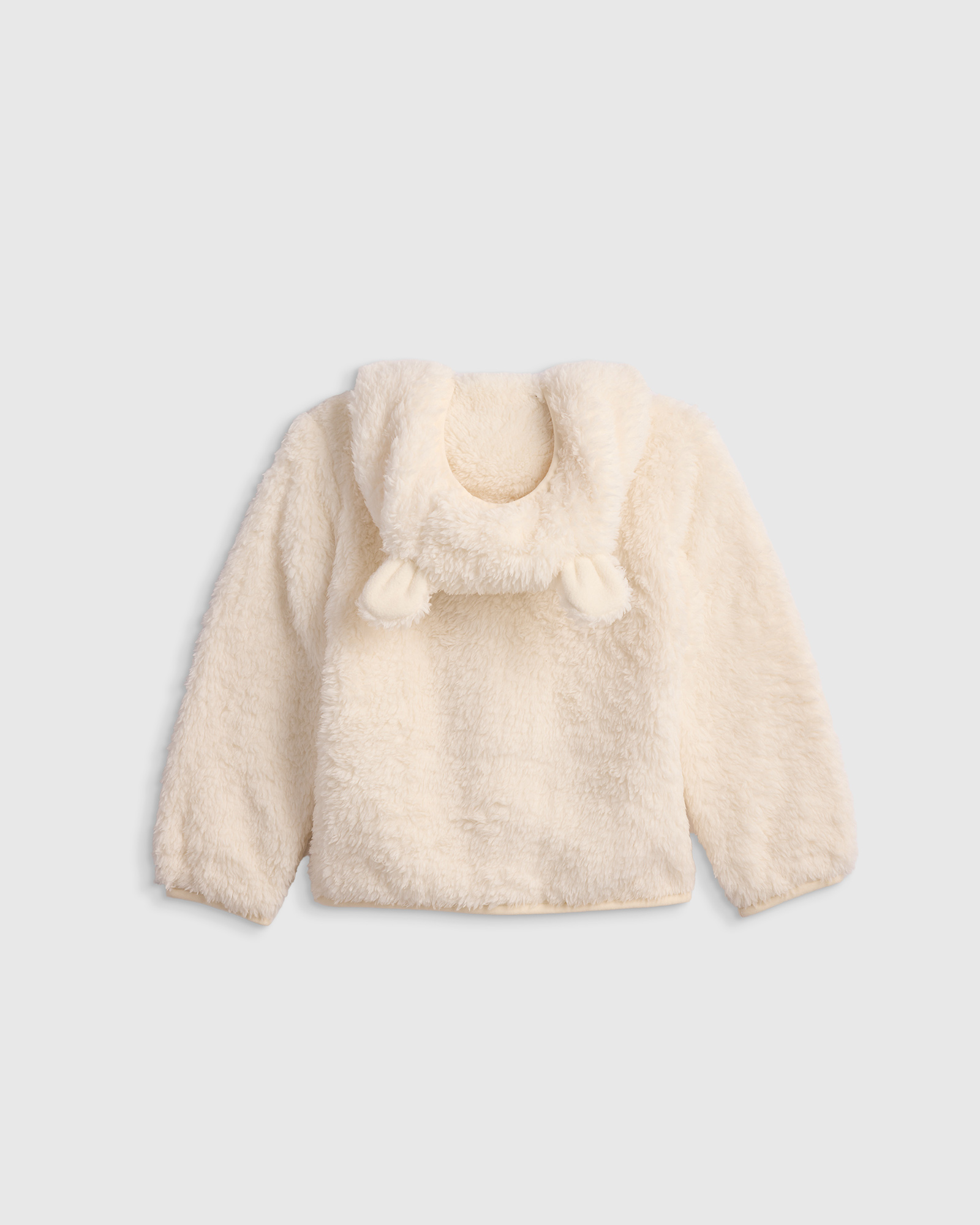 Recycled Sherpa Fleece Bear Jacket - Toddler - thumbnail 3