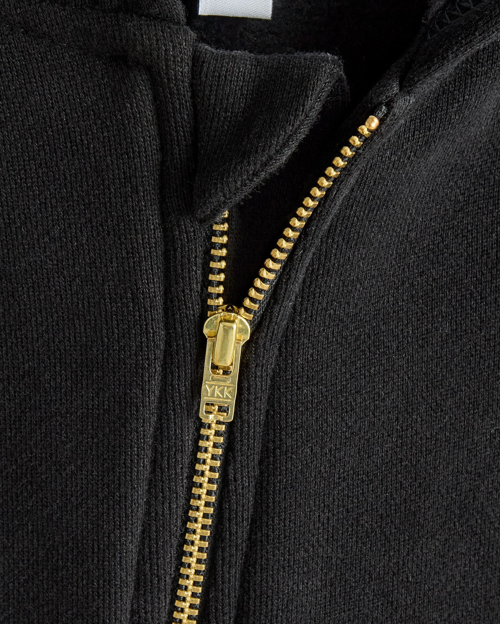 100% Organic Cotton Hooded Moto Romper - thumbnail 2