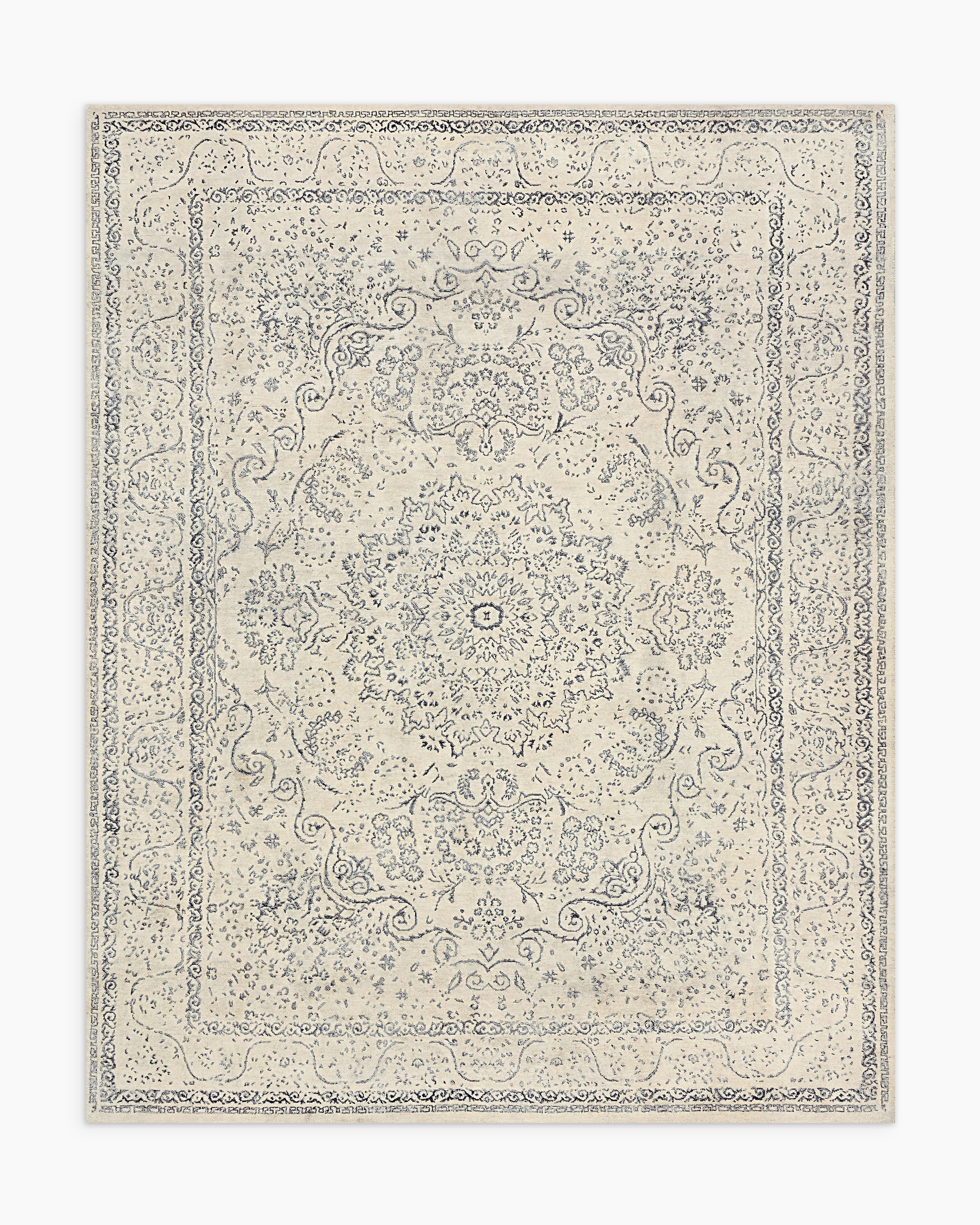 Quince Limited Edition Lavinia Hand Knotted Wool Rug In Neutral