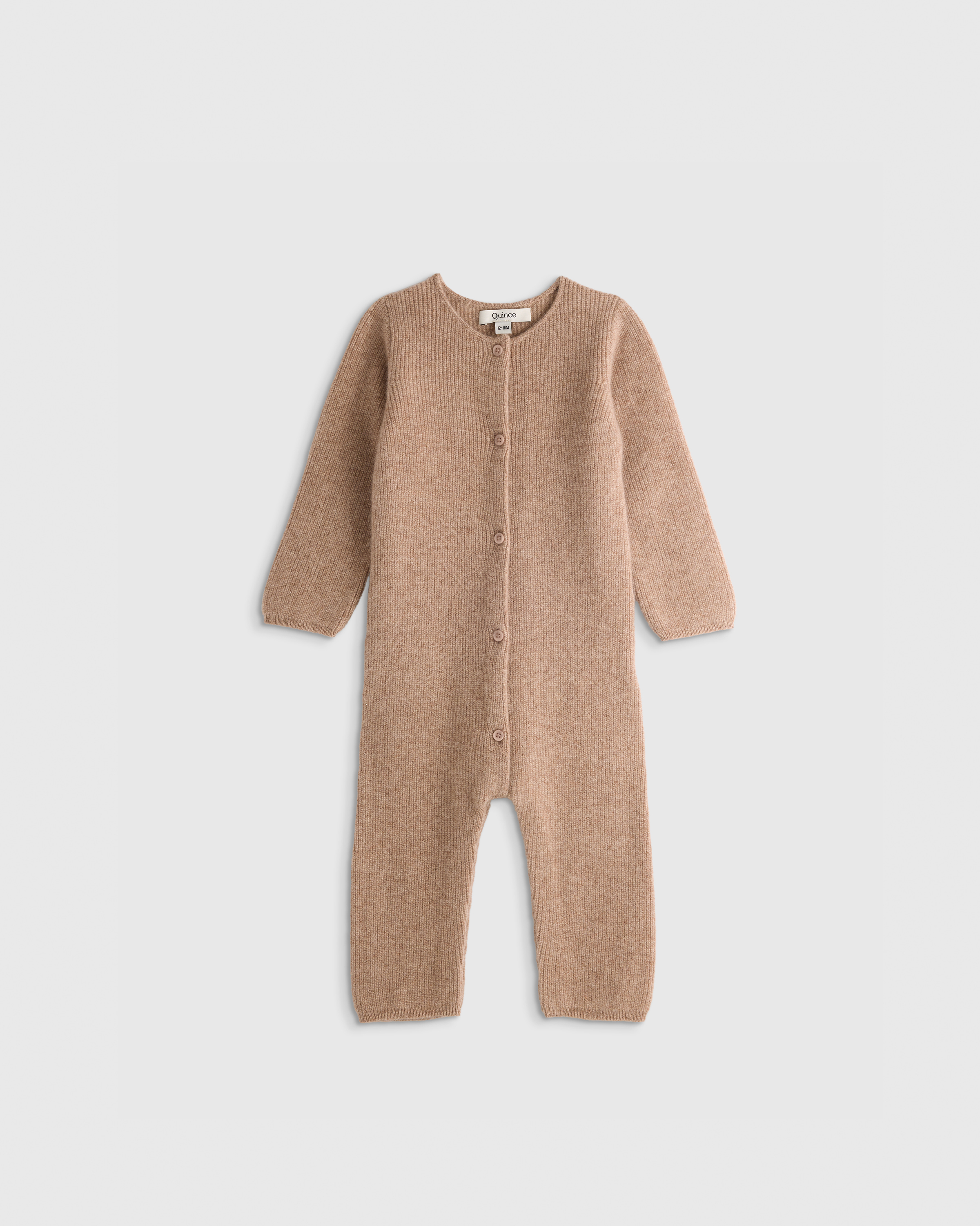 Washable Cashmere romper - Baby - thumbnail 3