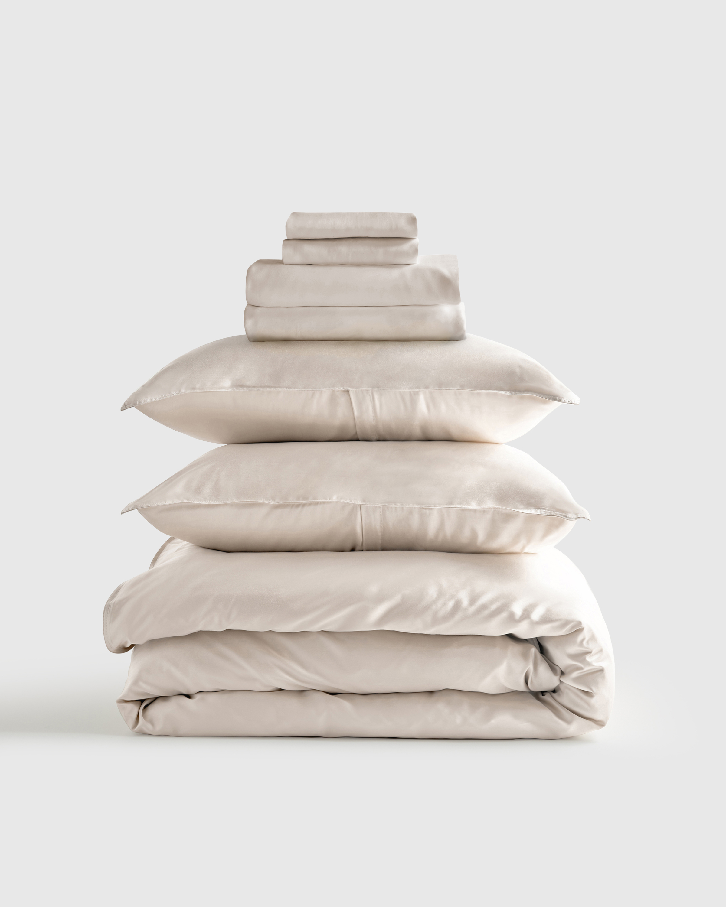 Organic Bamboo Viscose Deluxe Bedding Bundle in Eucalyptus