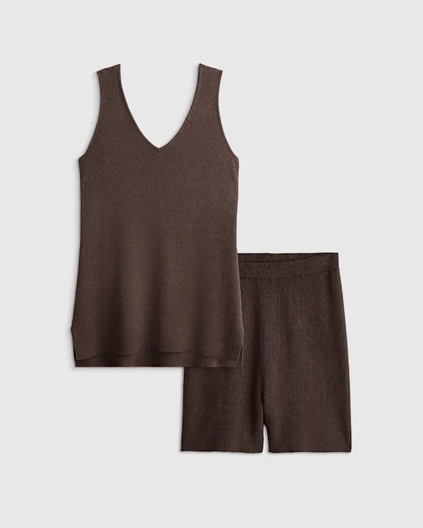 Cotton Cashmere Modern Mama Summer Tank Set