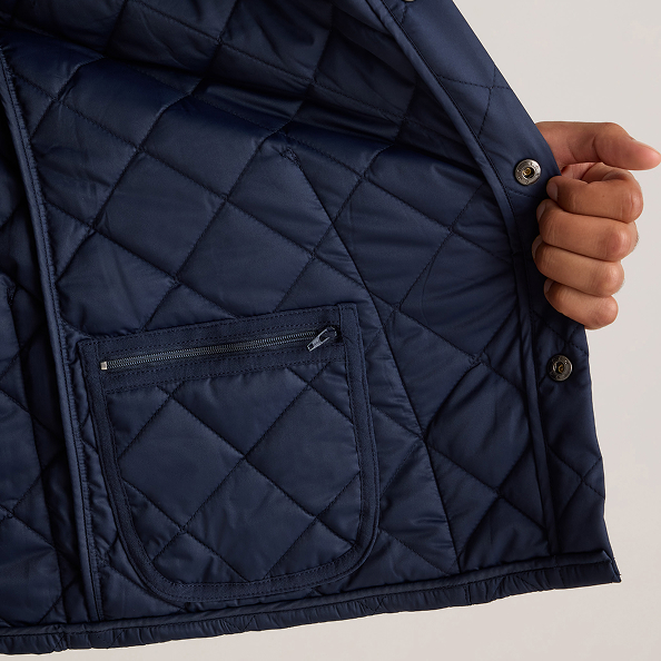 Featherless Quilted Utility Jacket