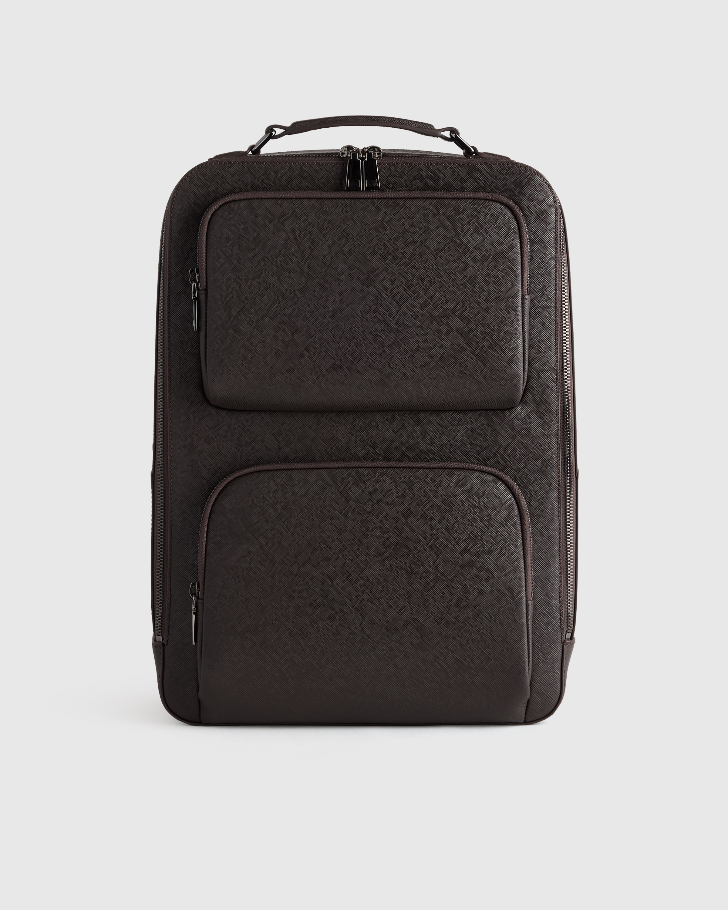 Italian Saffiano Laptop Backpack