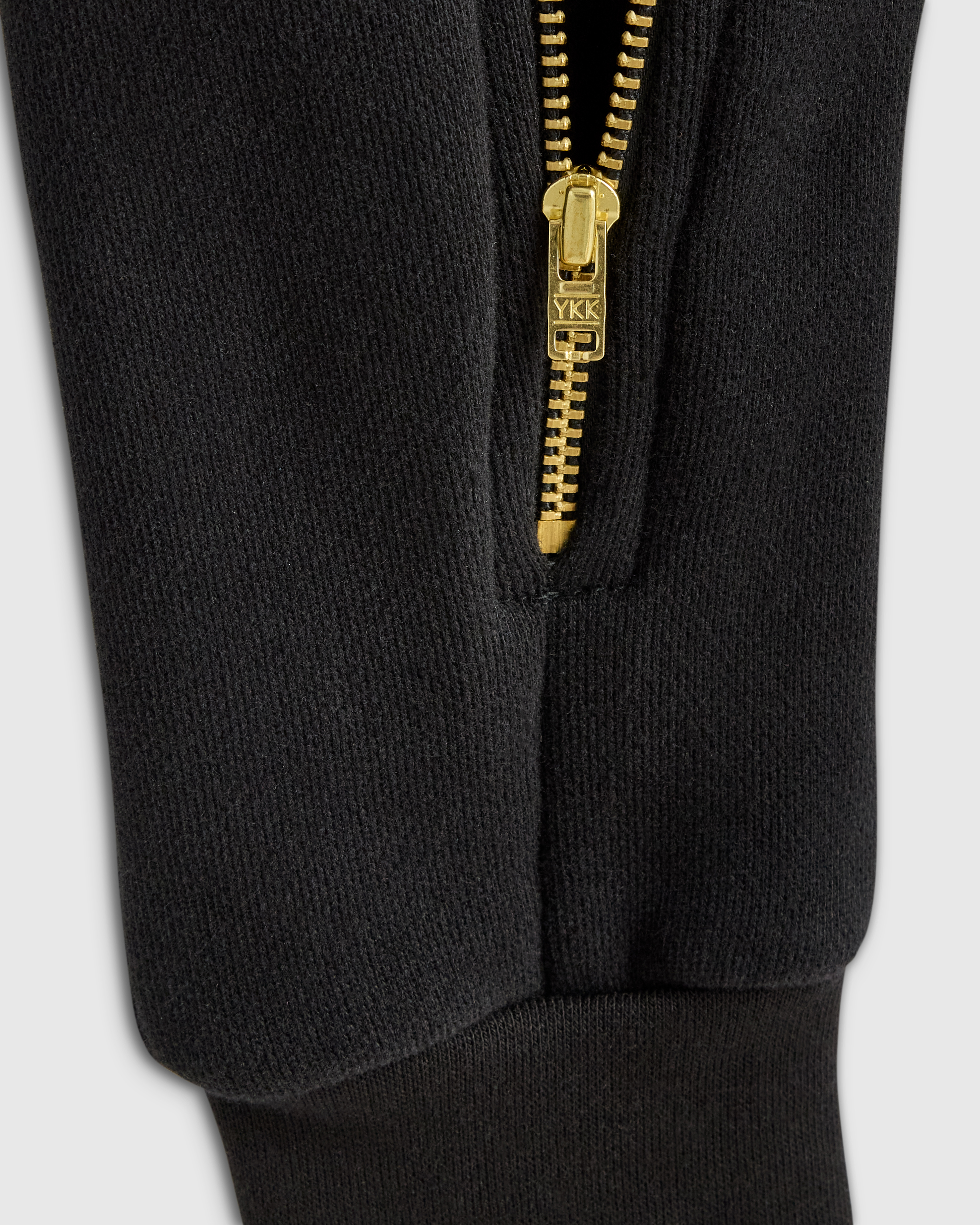 100% Organic Cotton Hooded Moto Romper - thumbnail 3