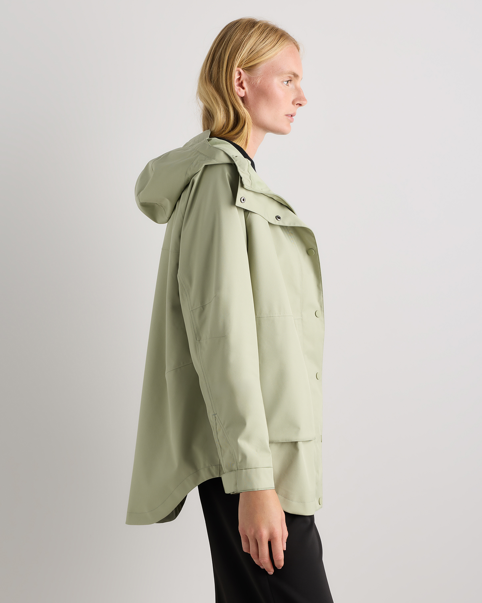 Weather Proof Oversized Rain Jacket - thumbnail 7