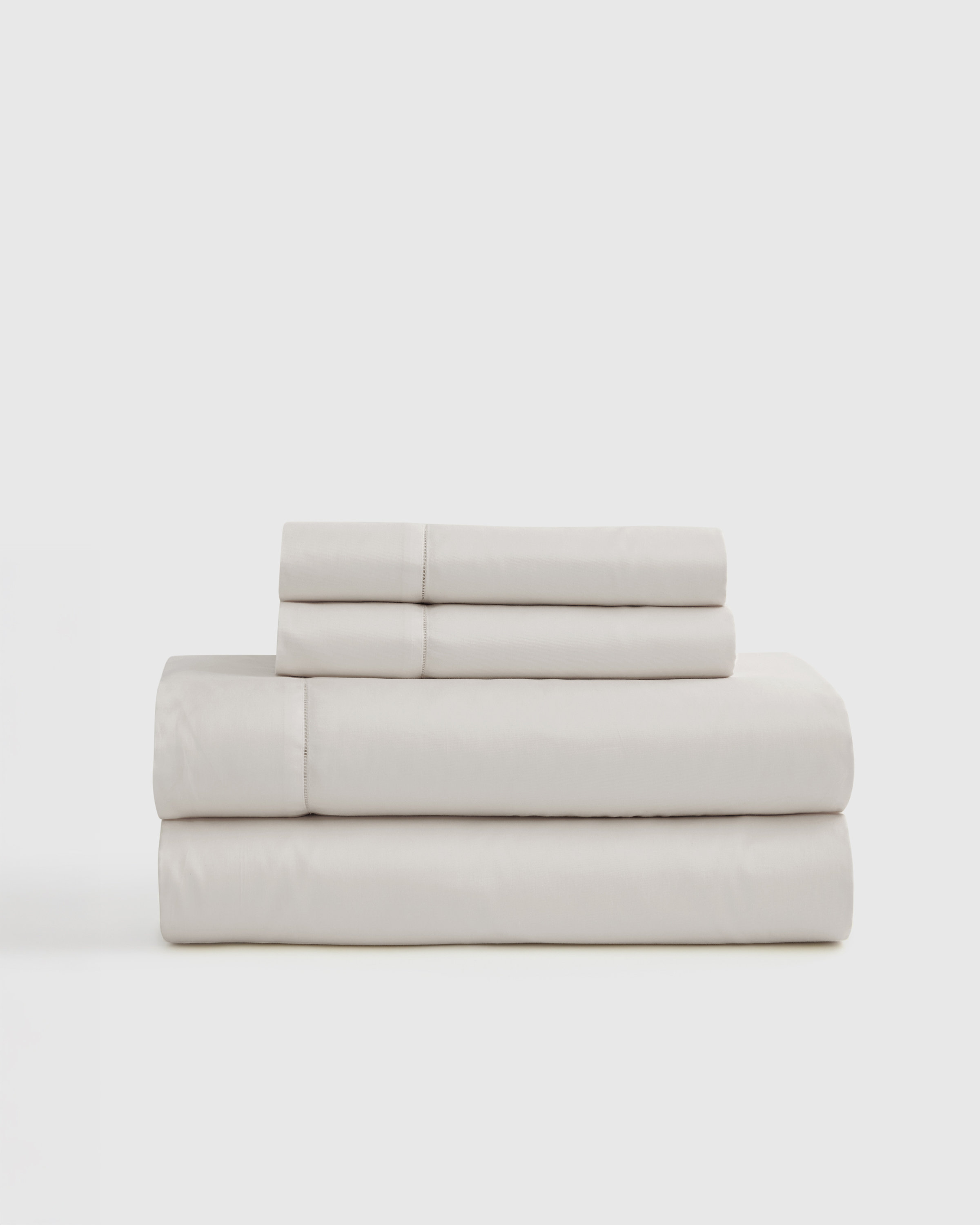 Ivory Giza Cotton Sateen Sheet Set