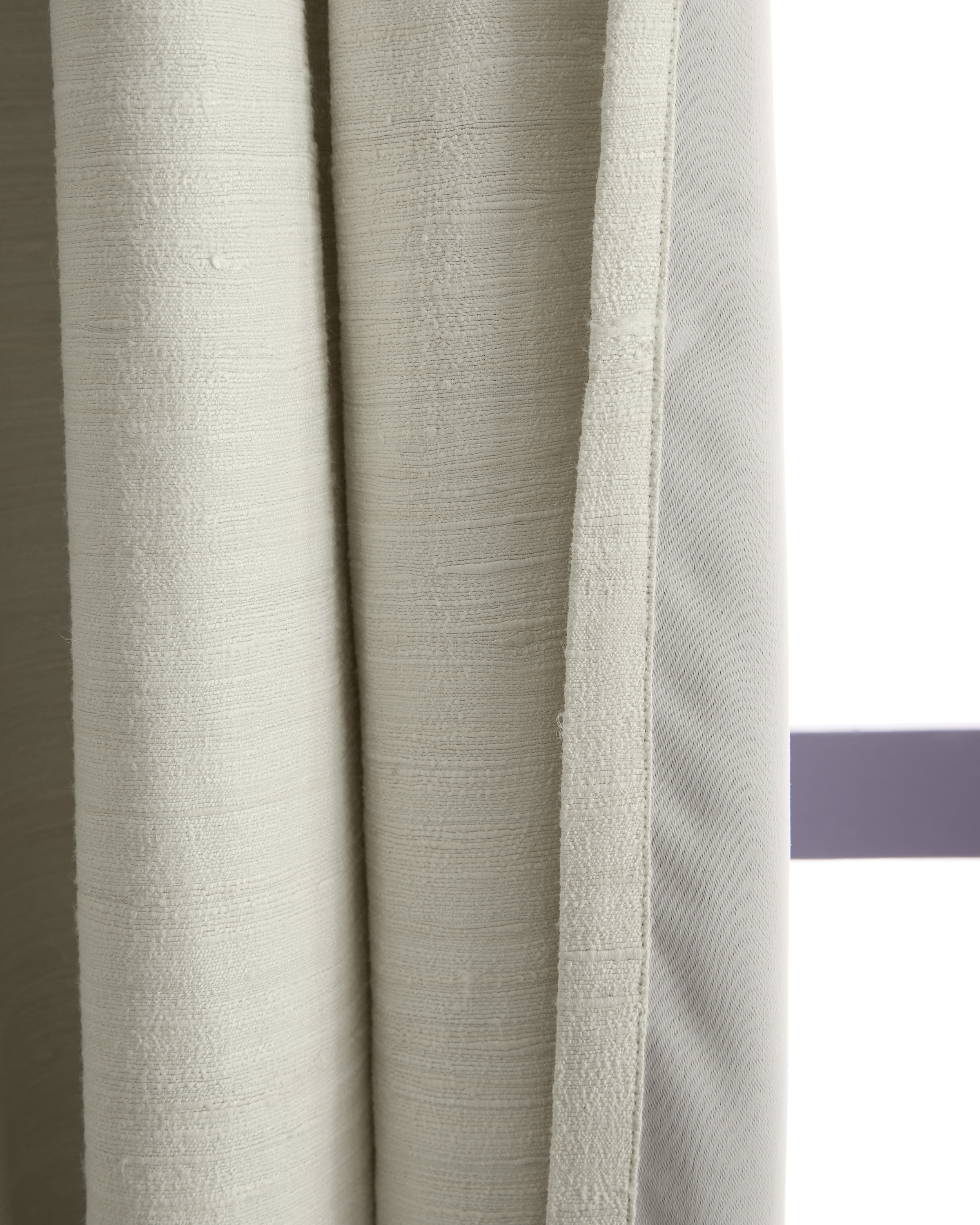 Raw Silk Room Darkening Curtain - thumbnail 3