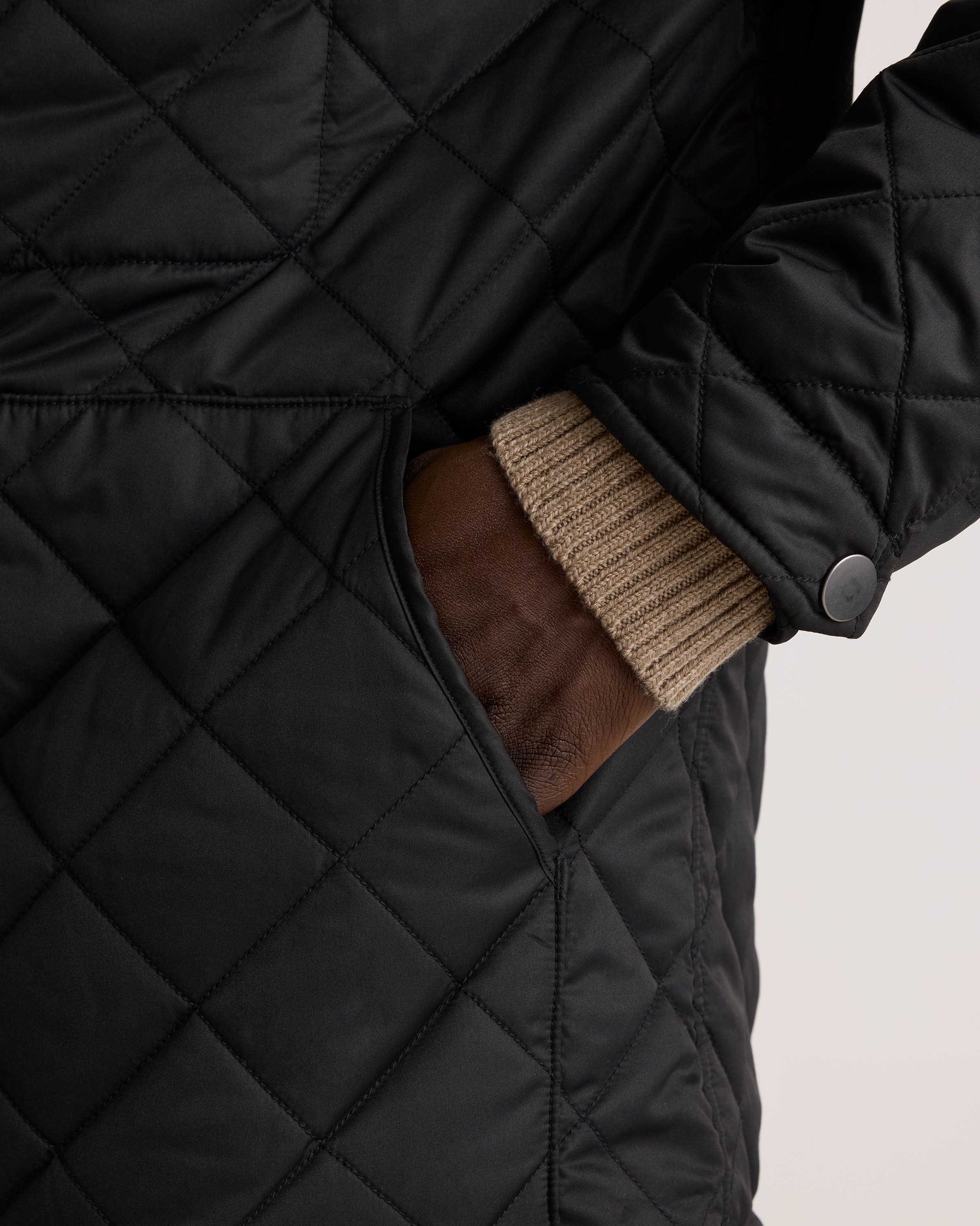 Featherless Quilted Utility Jacket