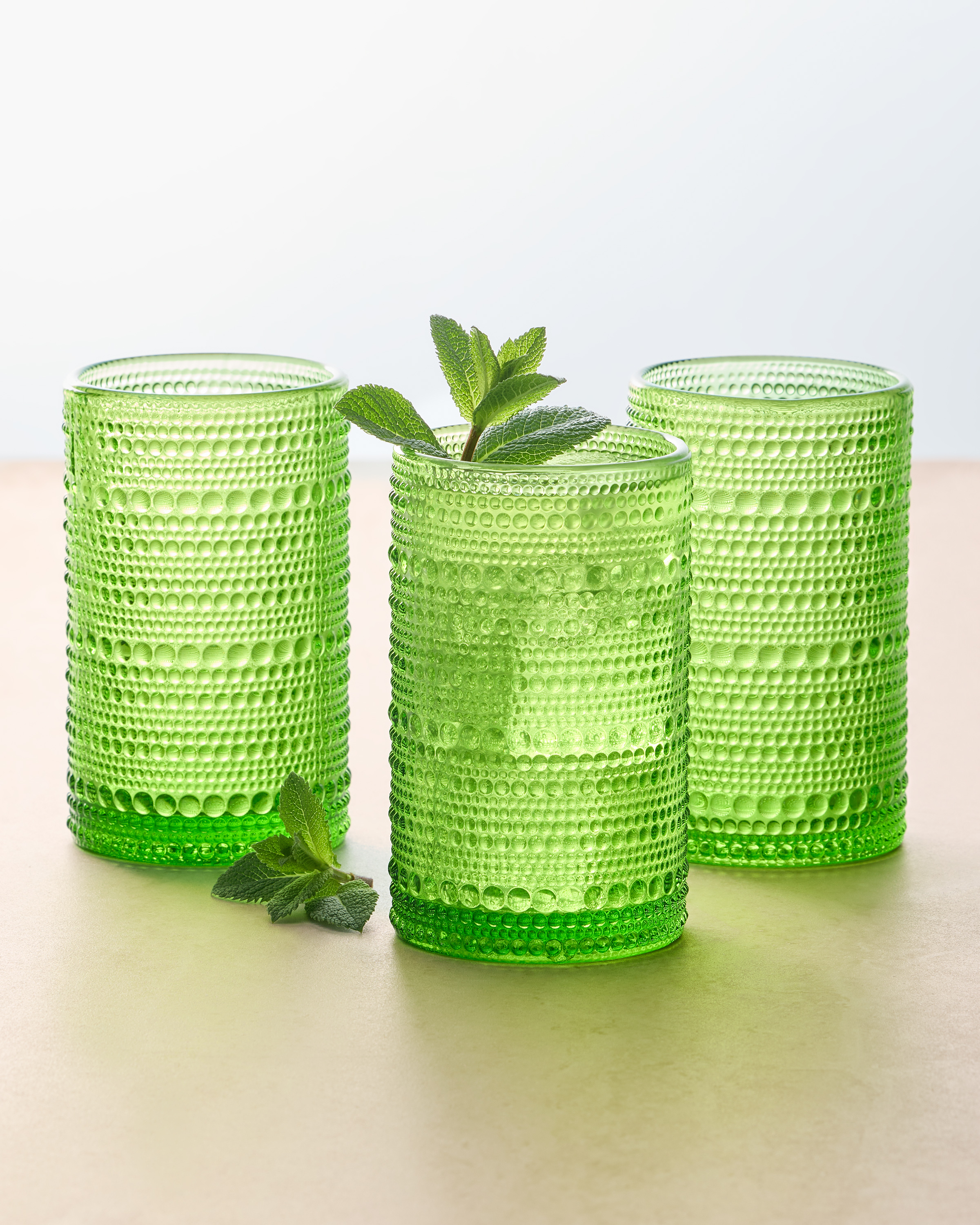 Jupiter Tall Glass Tumbler (Set of 6) - Clear