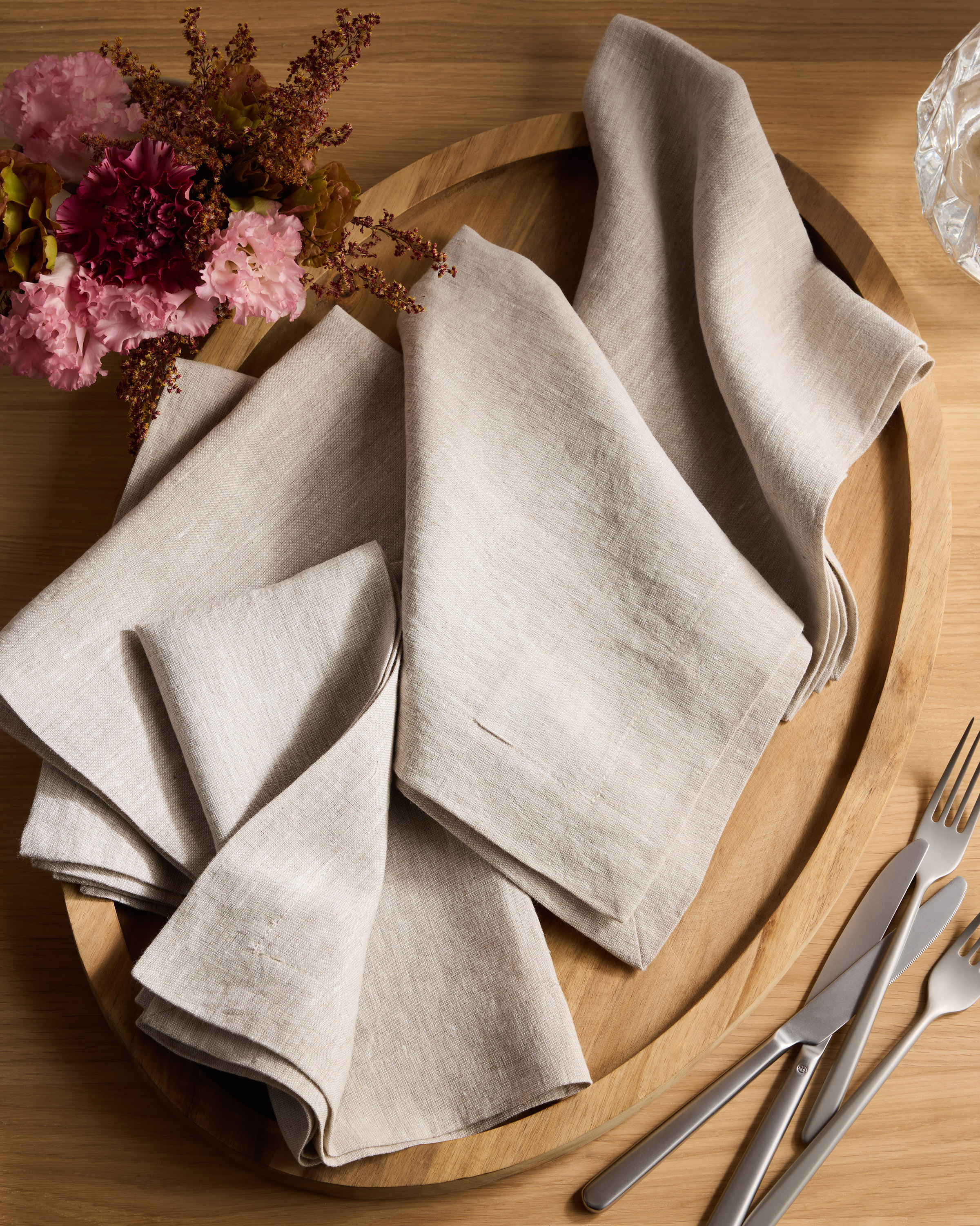 European Linen Everyday Napkins (Set of 4) - thumbnail 5
