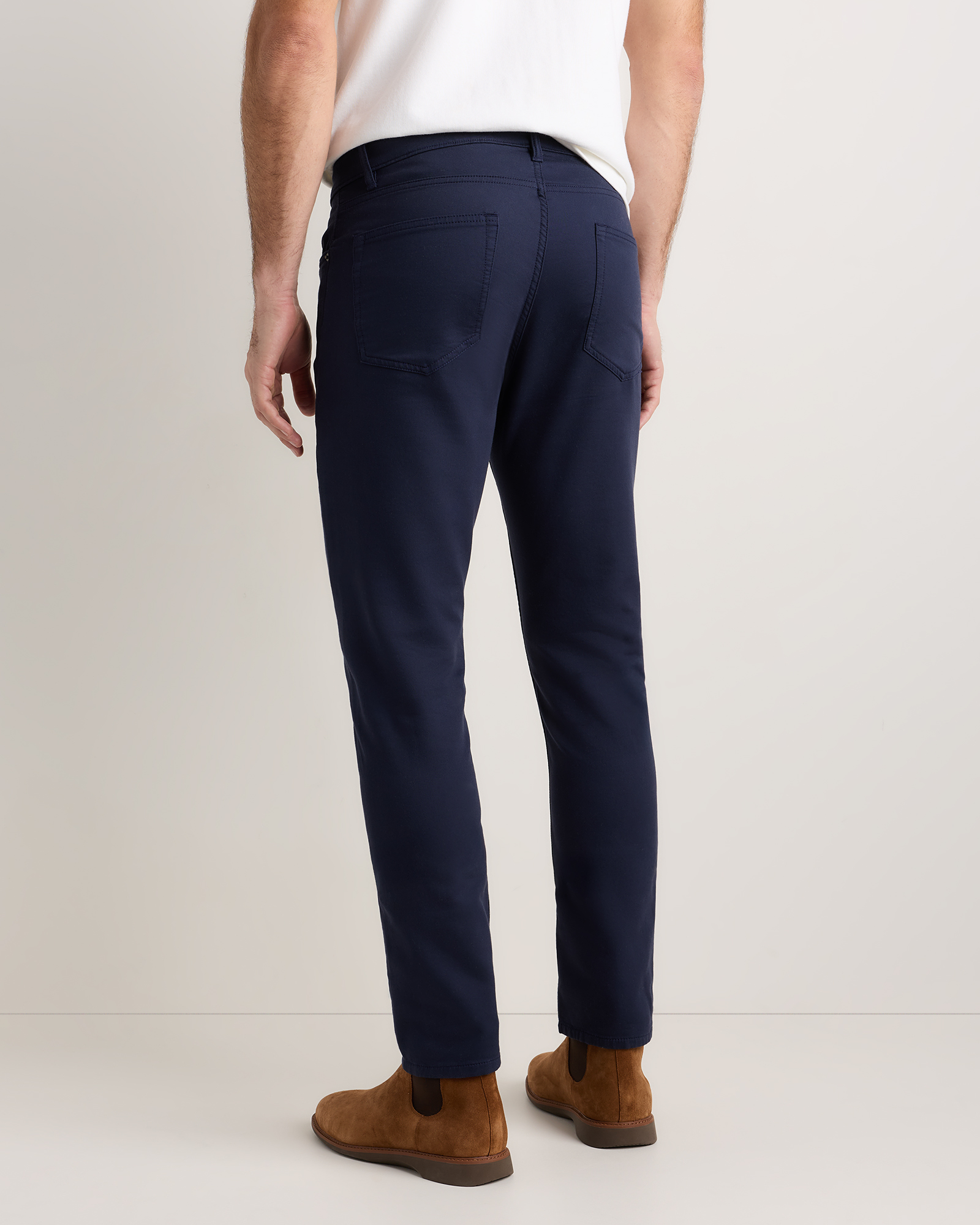Comfort Stretch Traveler 5-Pocket Pants - Slim in Deep Navy