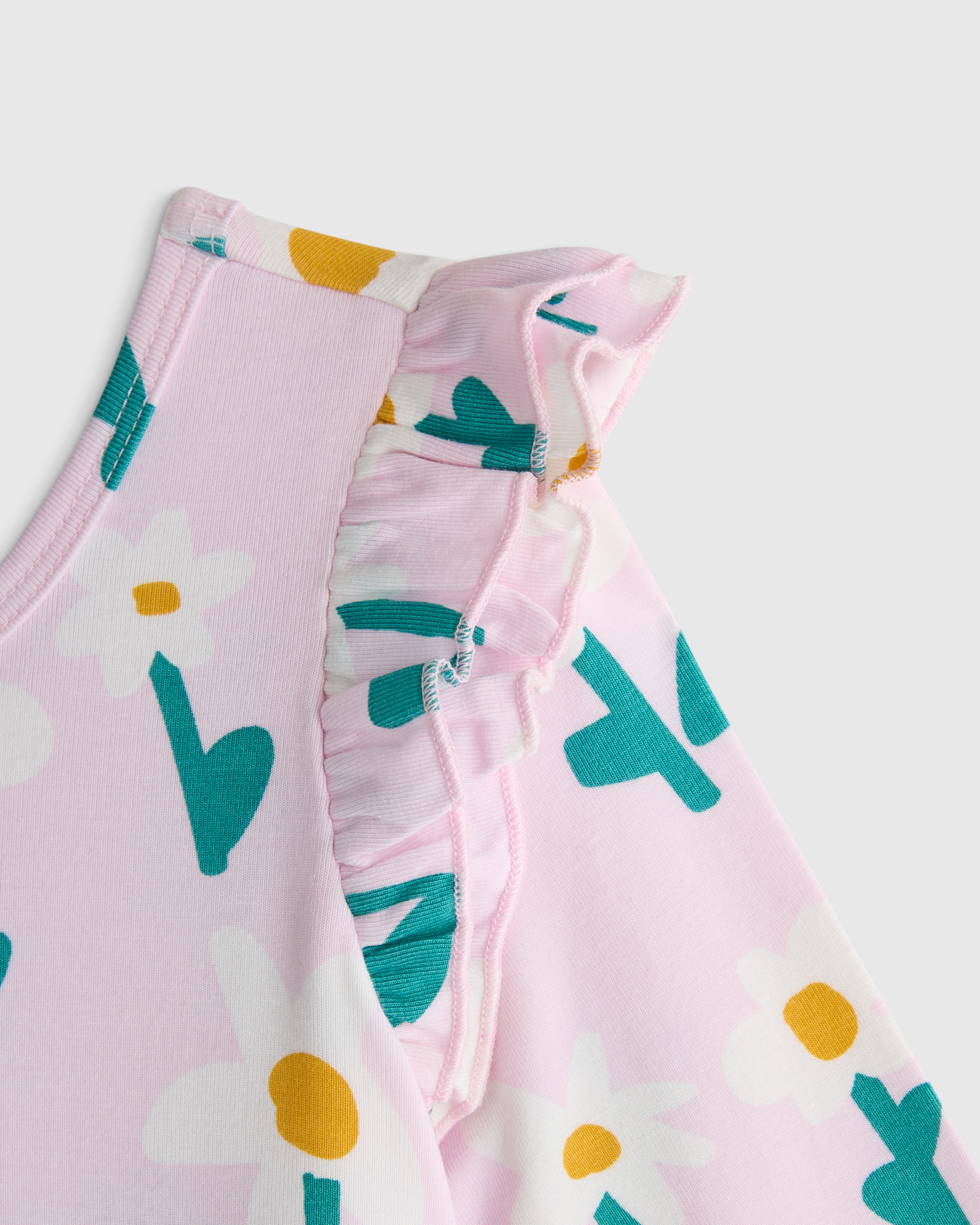 Bamboo Long Sleeve Flutter Twirl Dress - Kid - thumbnail 4