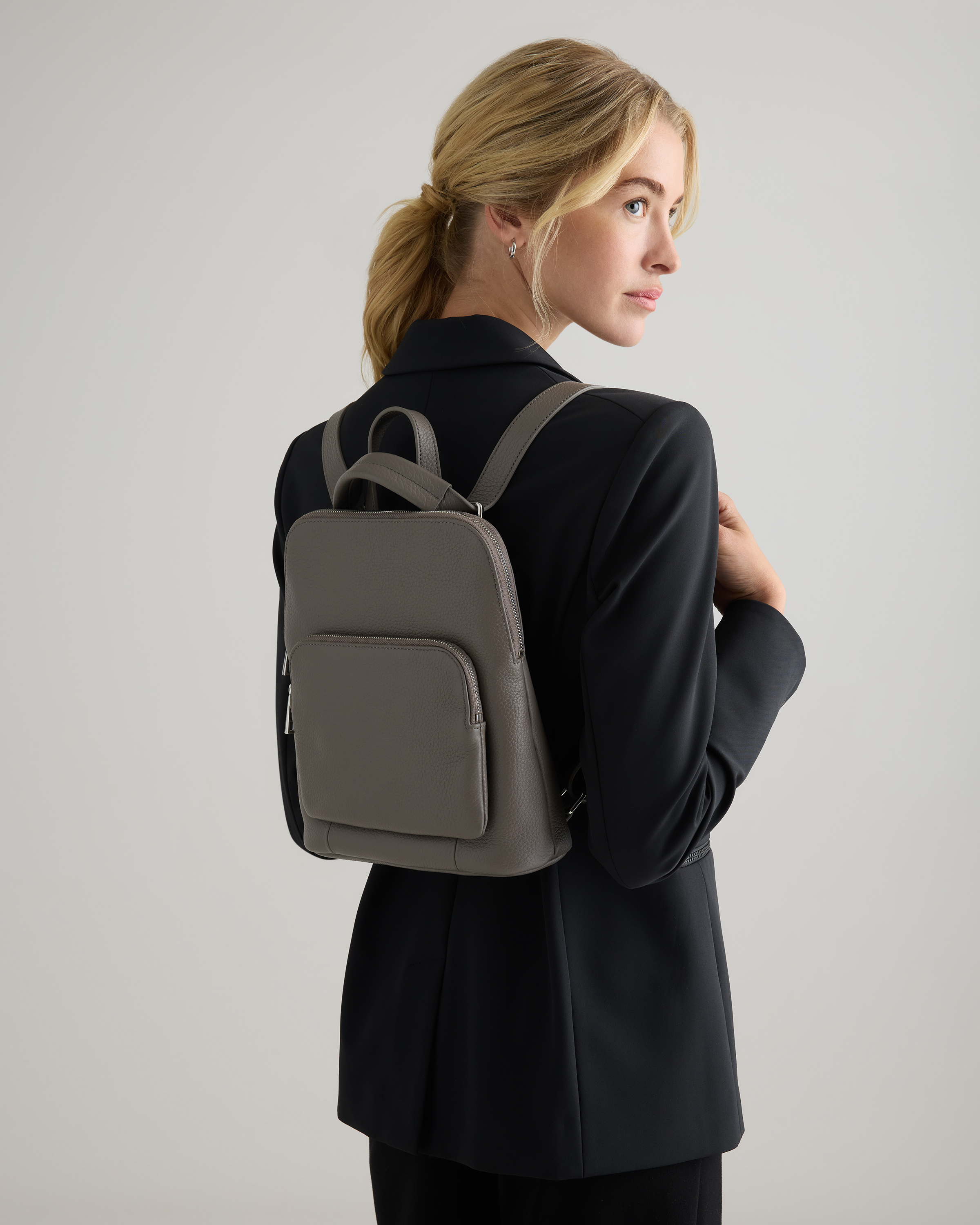 amerileather quince leather convertible backpack Urban Buckle Flap Backpack; Dark Brown Meet our Italian Leather Mini Convertible Backpack Italian Leather Mini Convertible Backpack