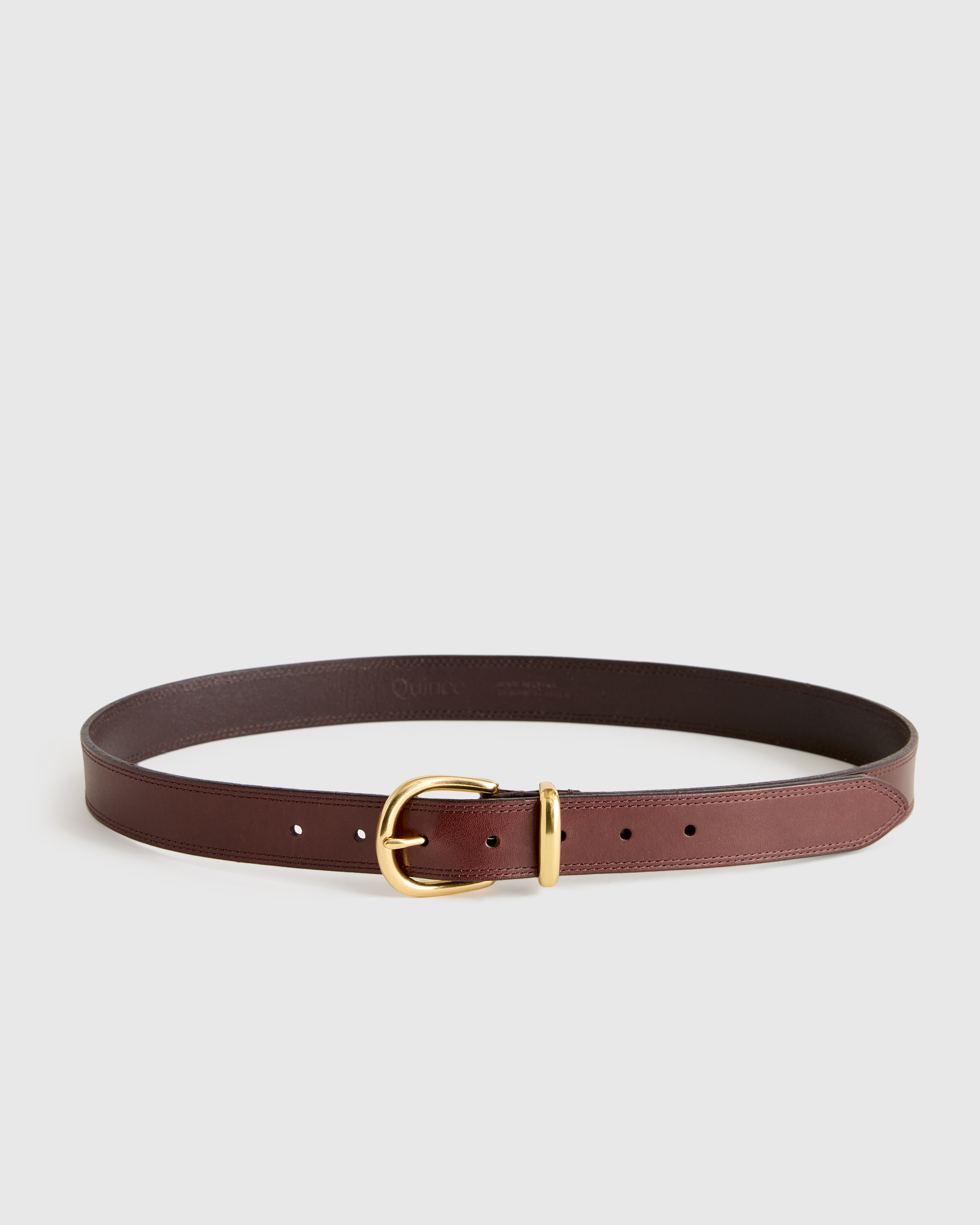 Allegra European Leather Belt