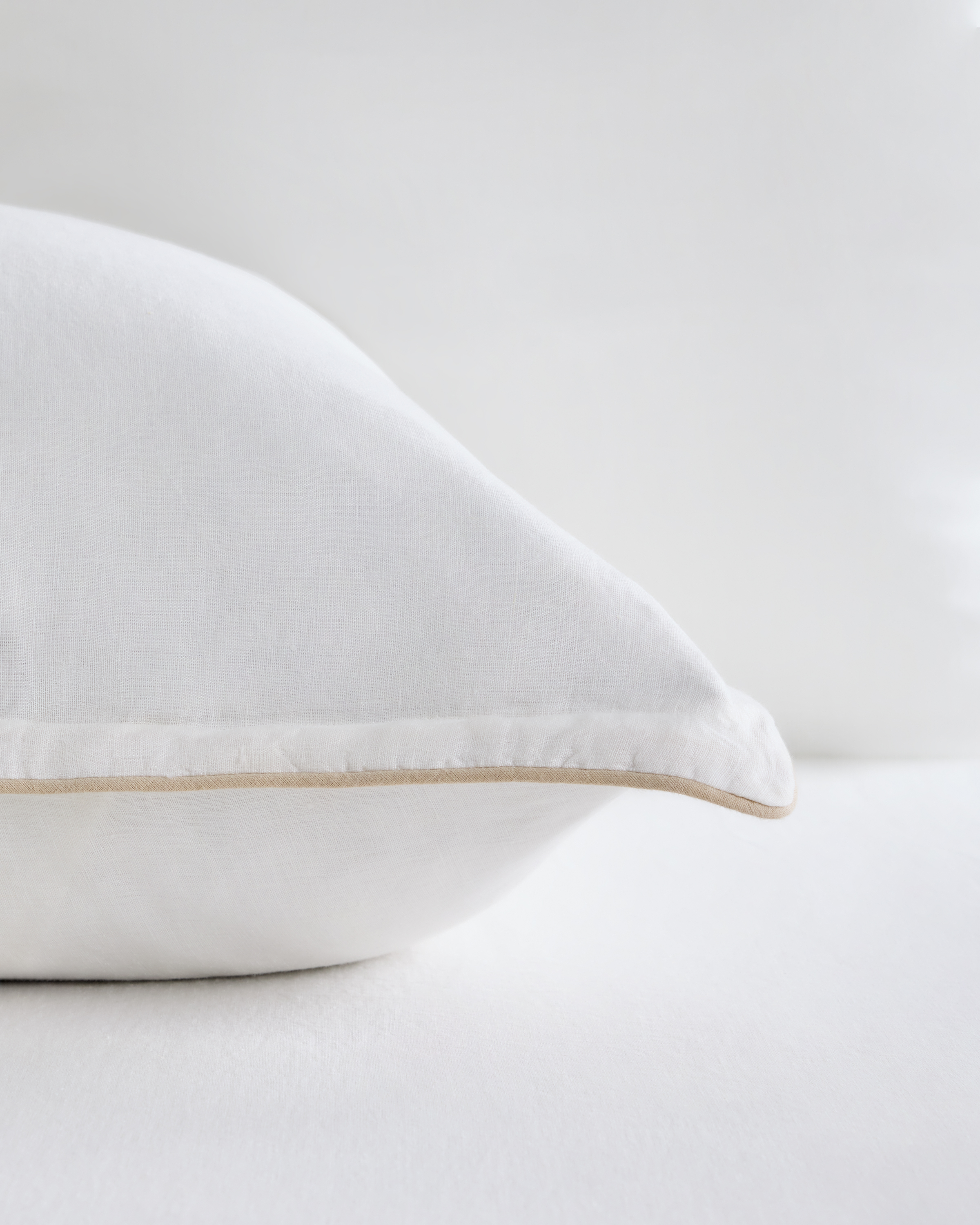 European Linen Piped Euro Sham - thumbnail 9