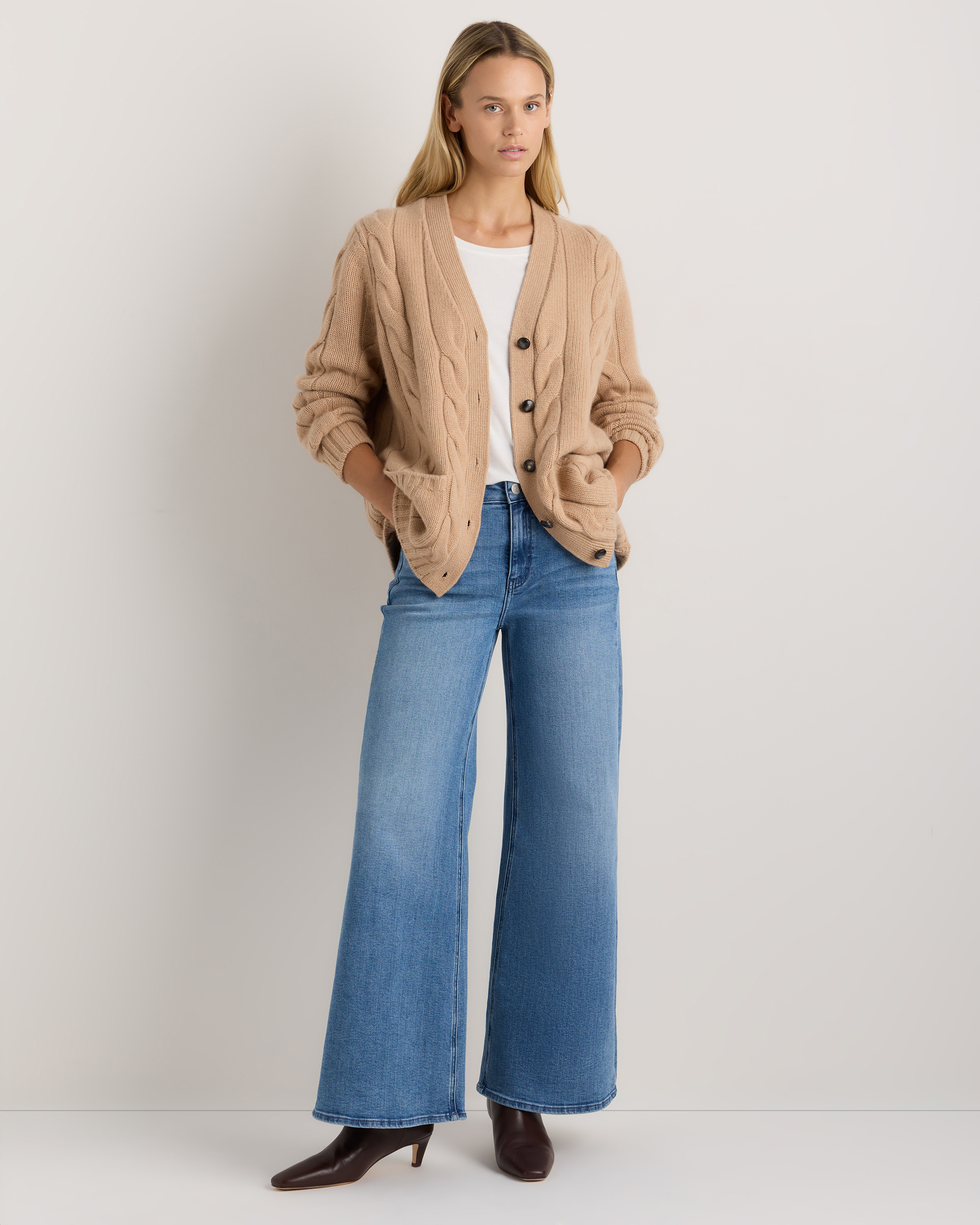 oLuxe Baby Cashmere Cable Cardigan 2
