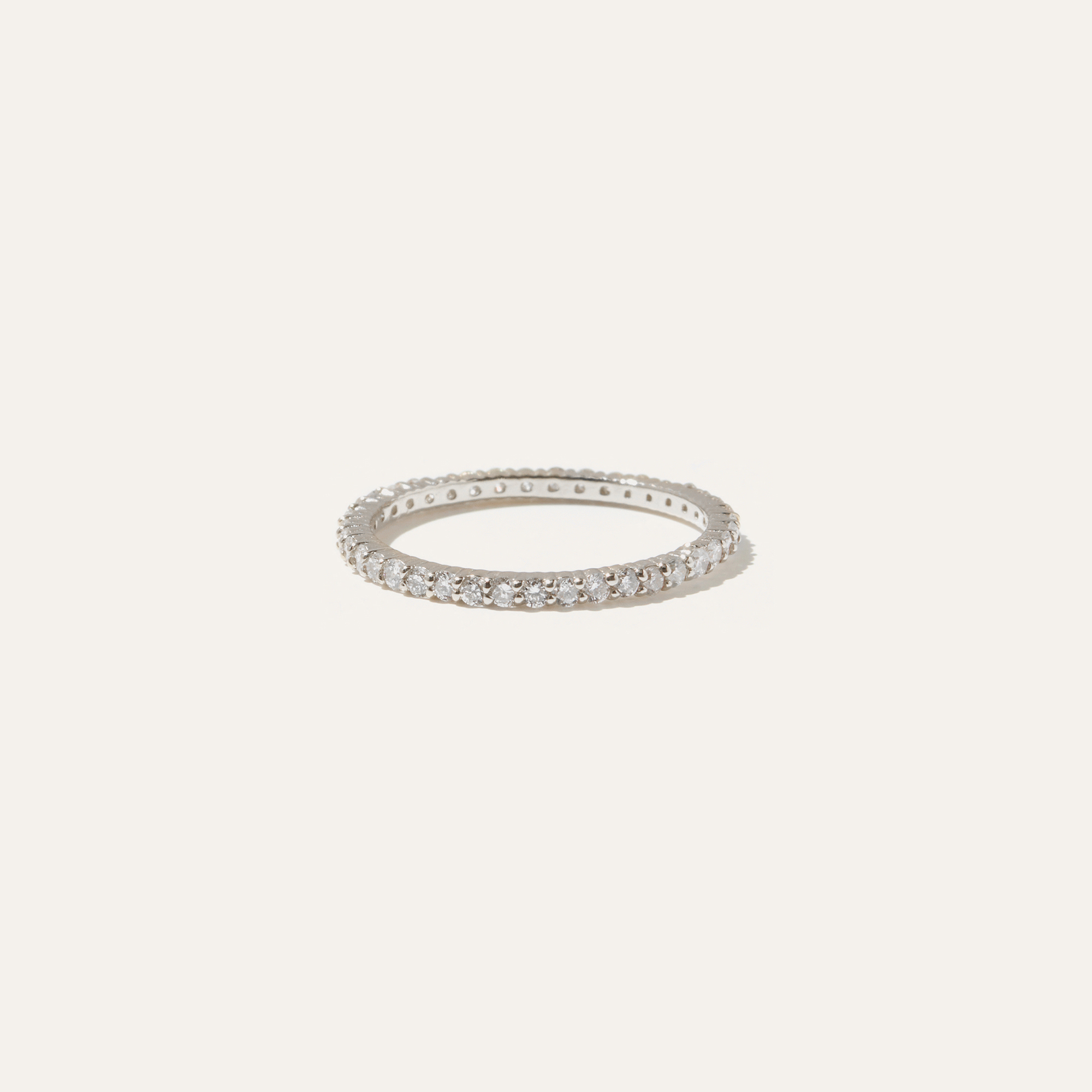 Quince Women's Diamond Eternity Ring In White Gold