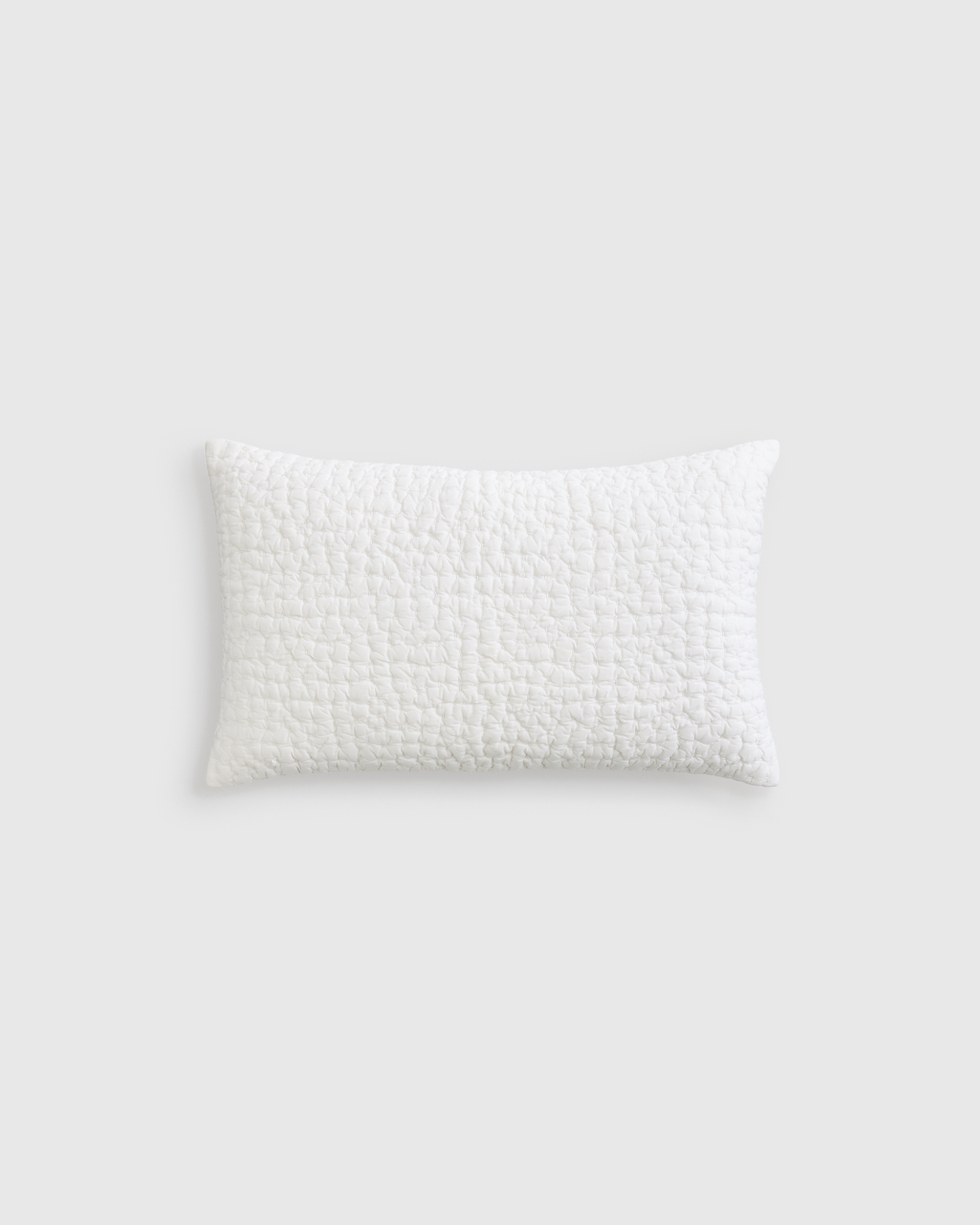 Organic Cotton Hand Stitched Pillow Cover by Quince