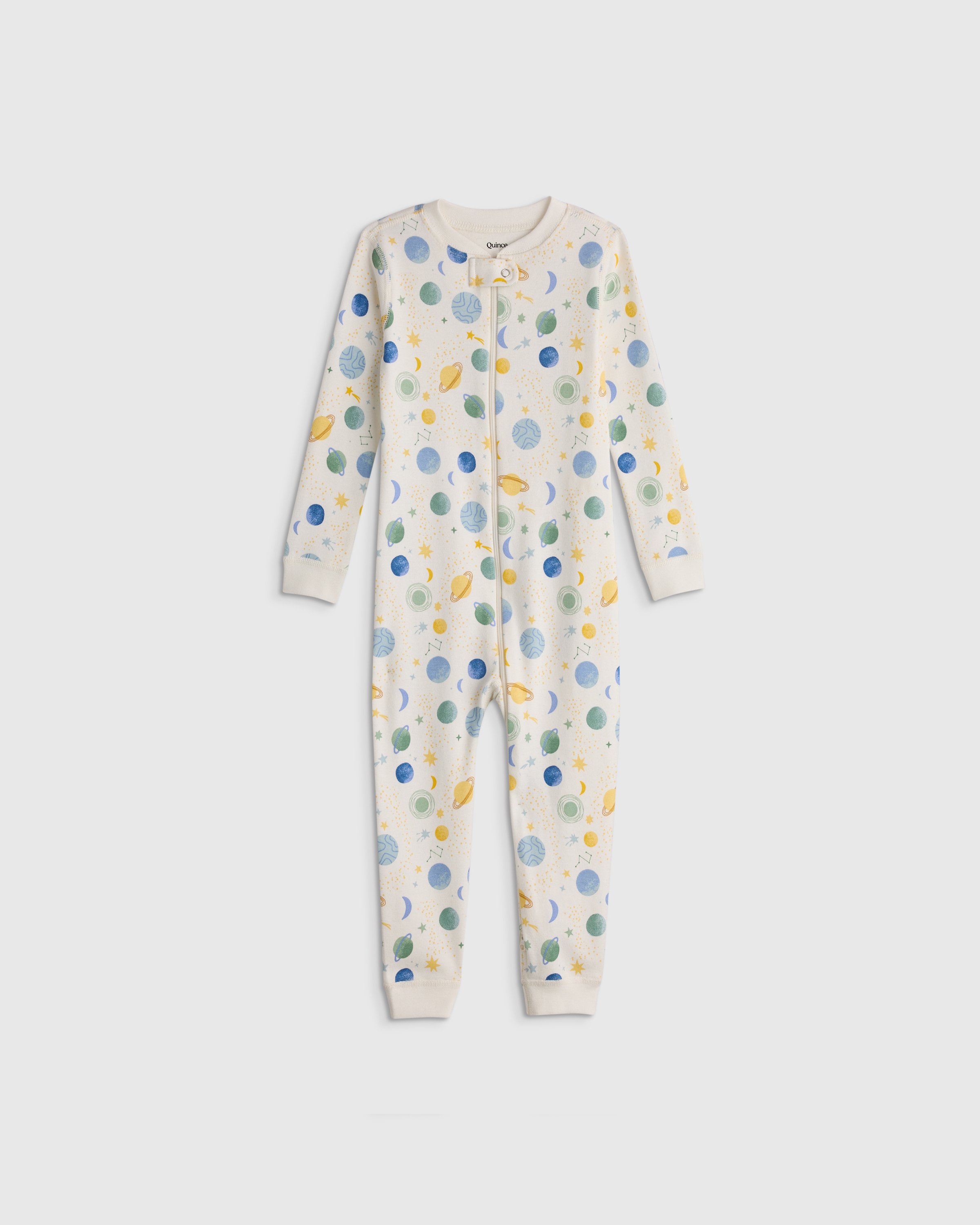 100% Organic Cotton One Piece Pajama - Toddler - thumbnail 3