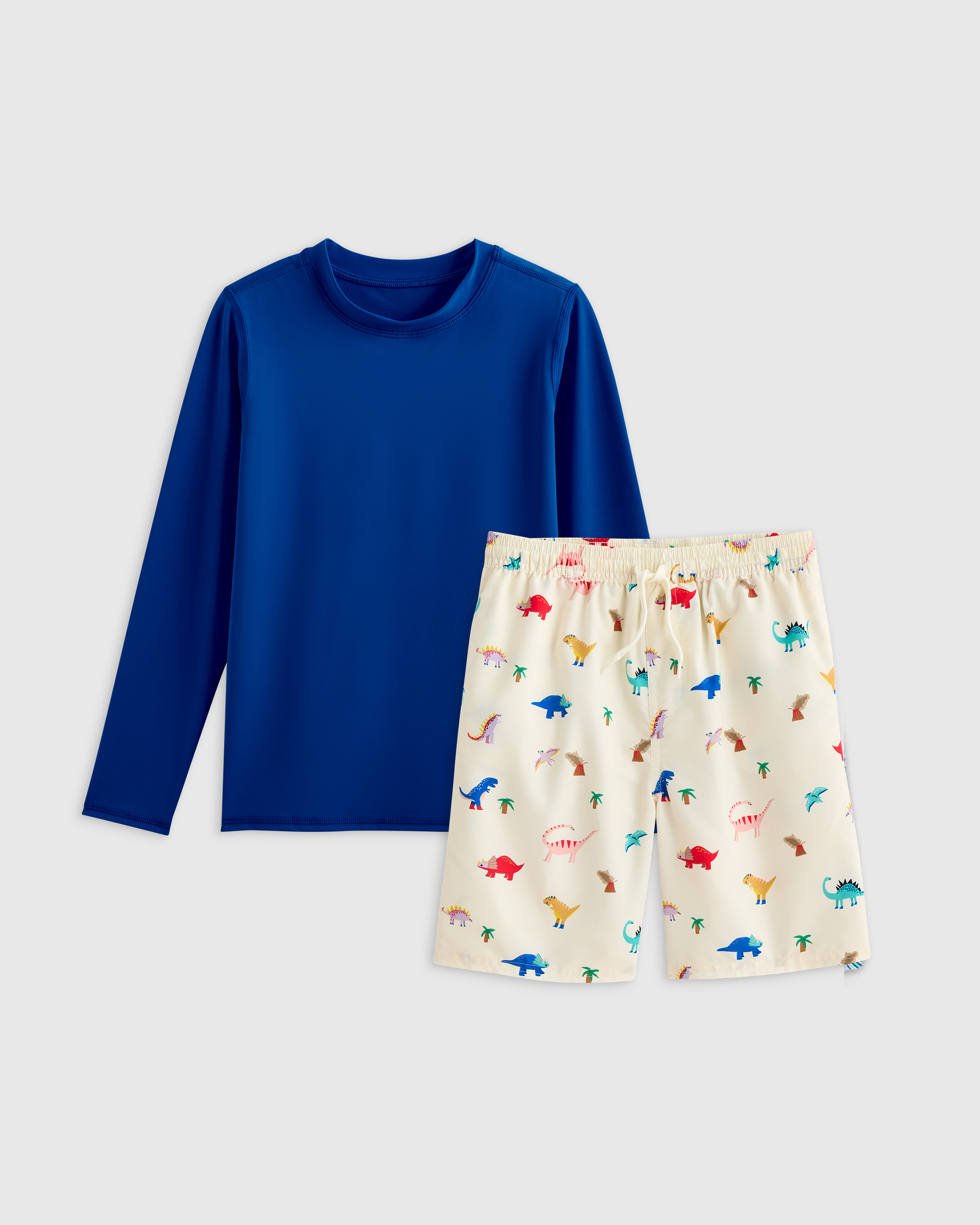Swim Trunk and Rash Guard Set - Kid