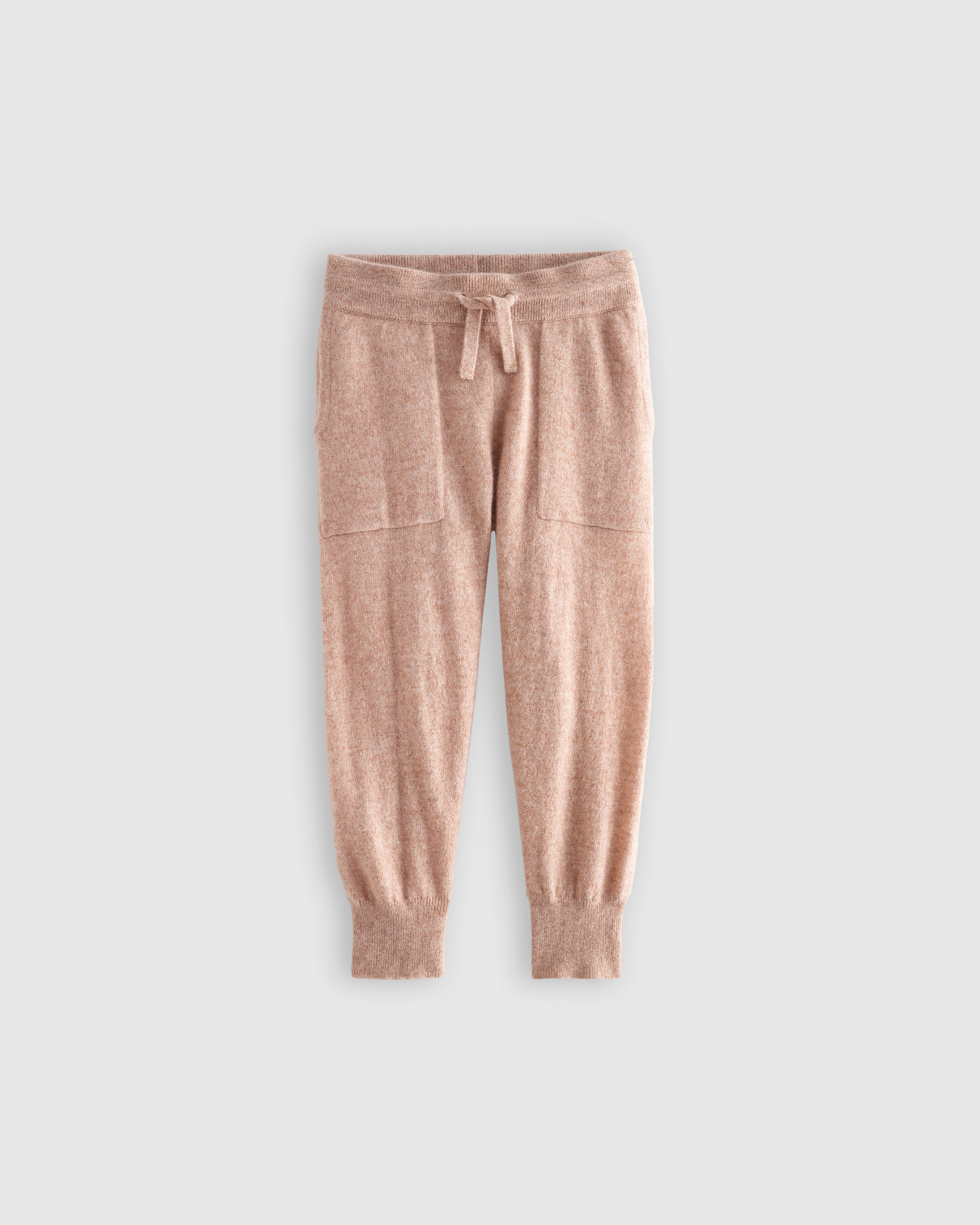 Shop Quince Washable Cashmere Jogger In Oatmeal