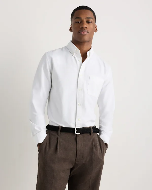 100% Organic Cotton Oxford Shirt