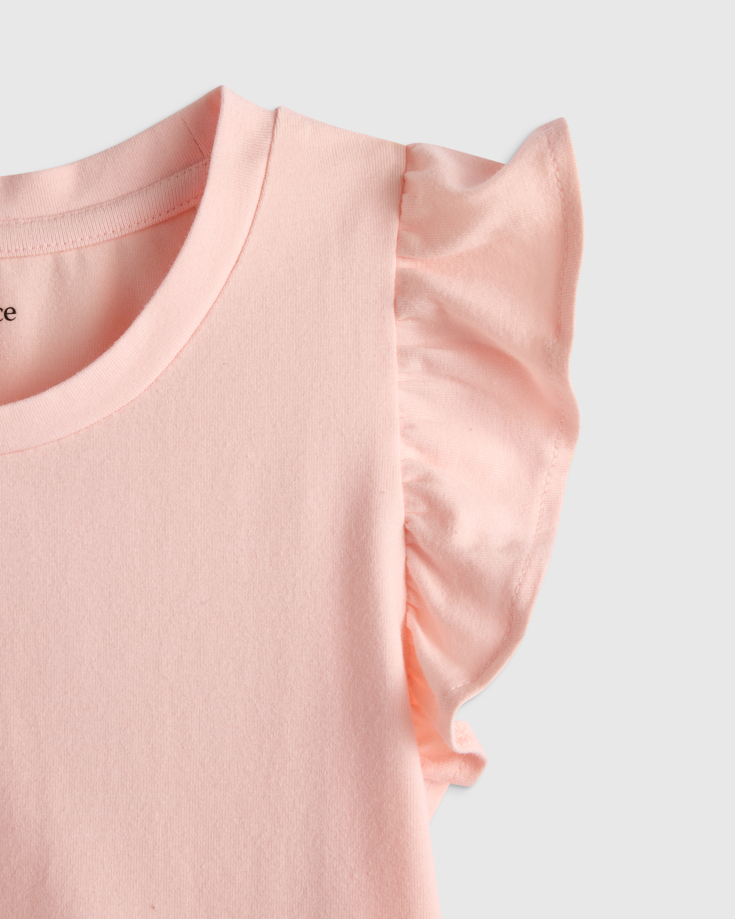 Ruffle Sleeve Organic Cotton Top - thumbnail 2