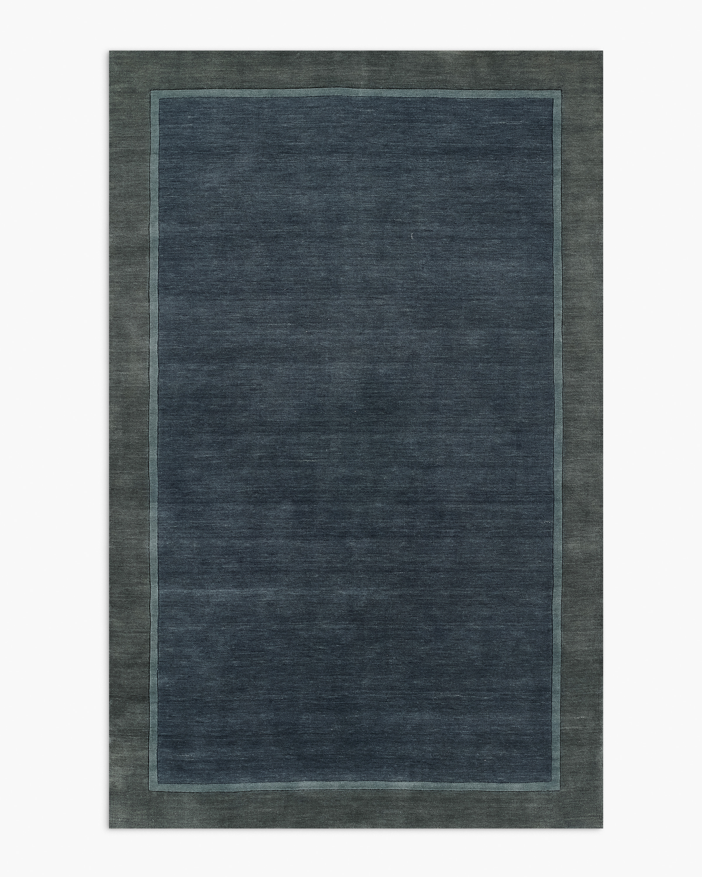 Delaney Hand-Loomed Wool Rug in Blue