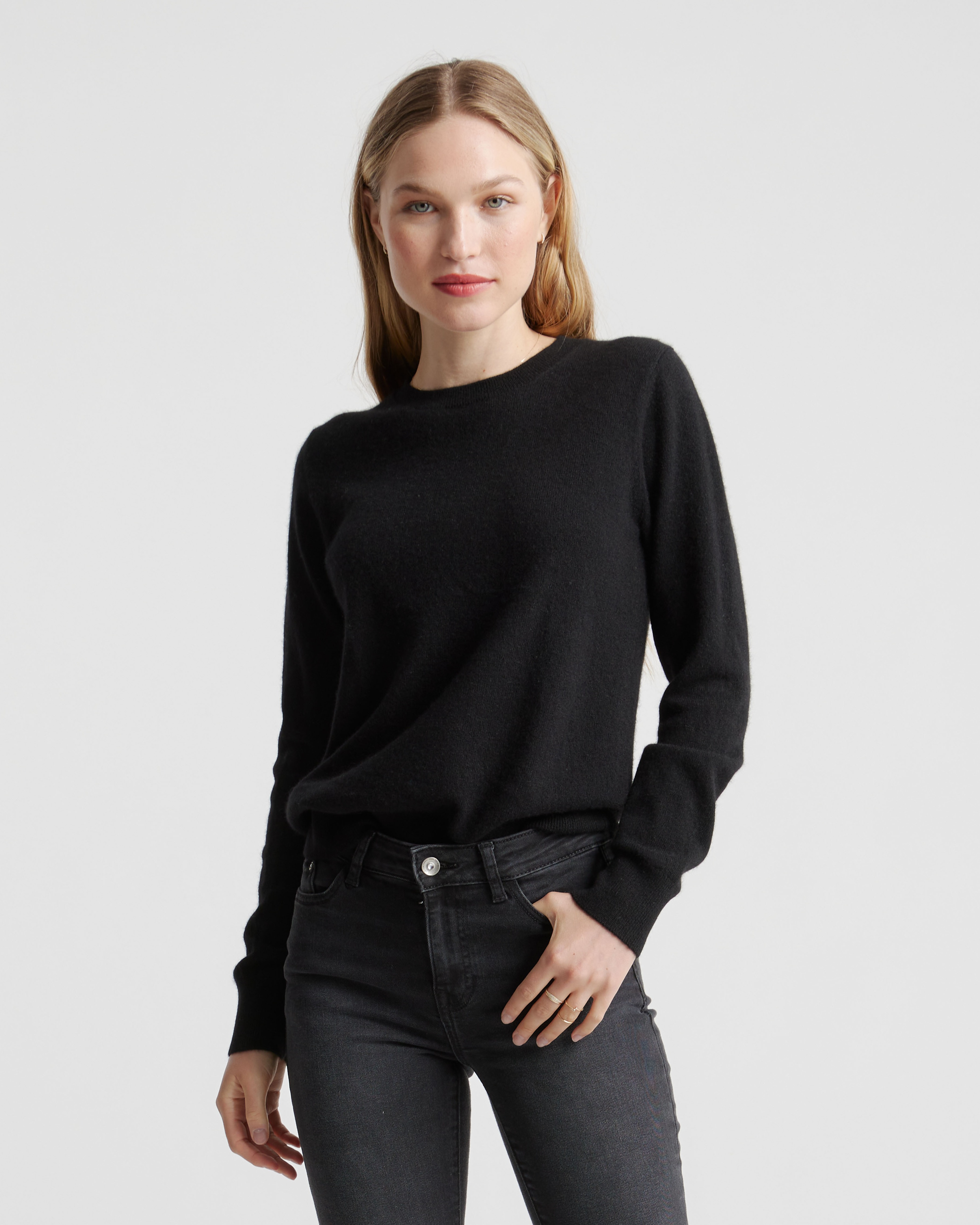 Washable Cashmere V-Neck Sweater – Mom's the Word