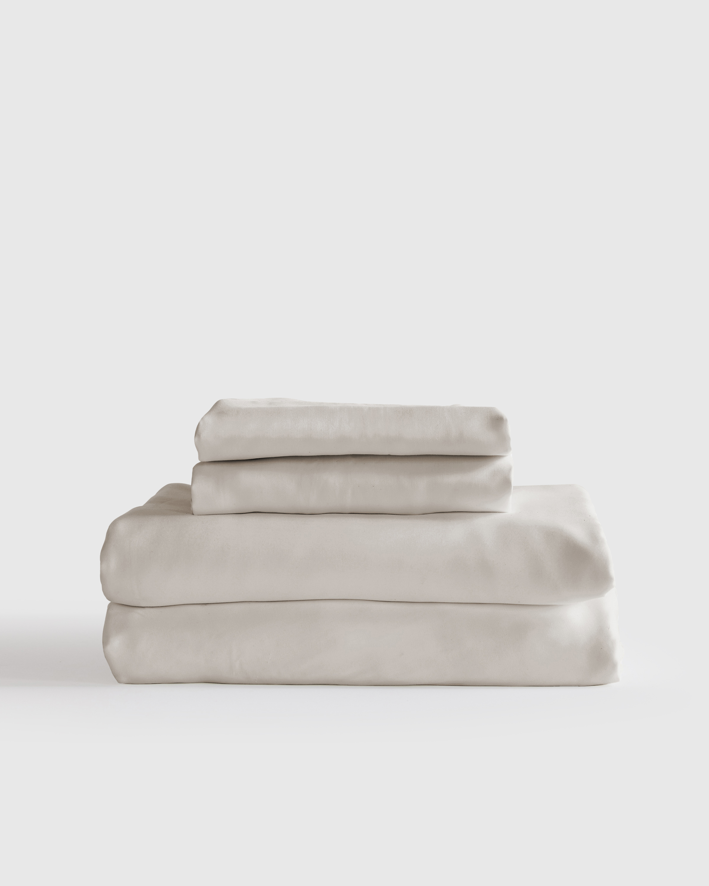 Shop Quince Organic Bamboo Lyocell Sheet Set In Sand
