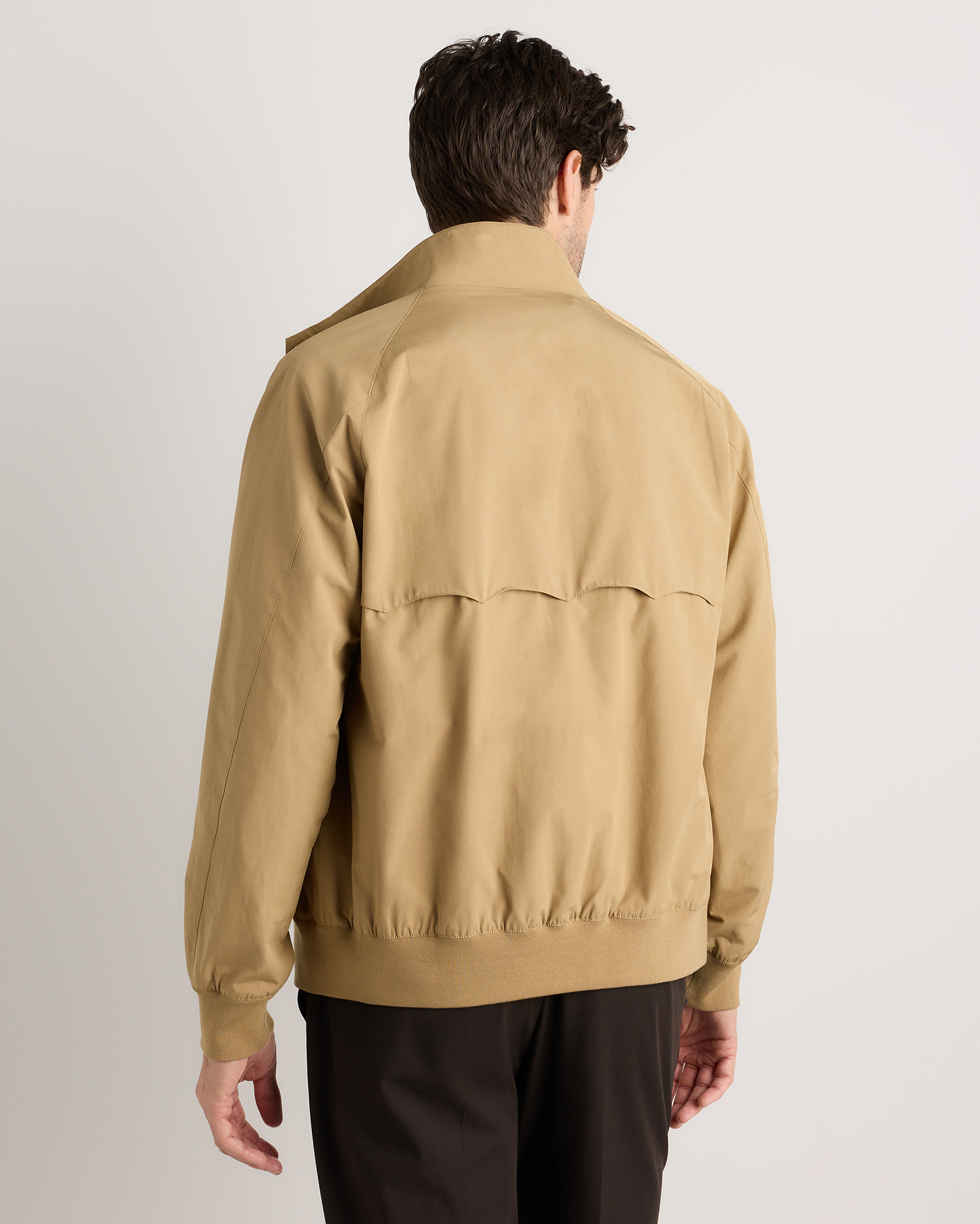 Men's Heritage Water-Resistant Harrington Jacket in Khaki