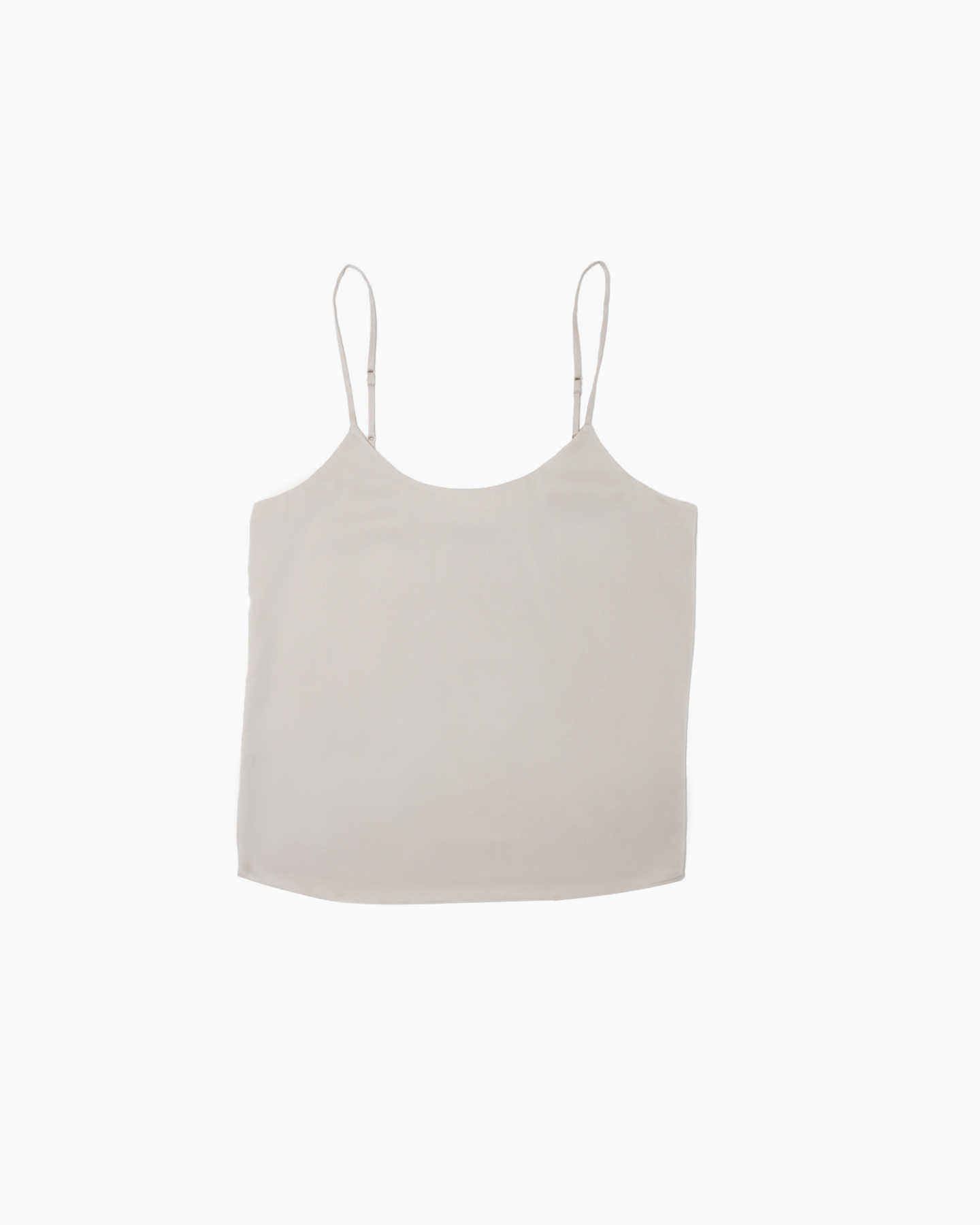 washable silk camisole in champagne