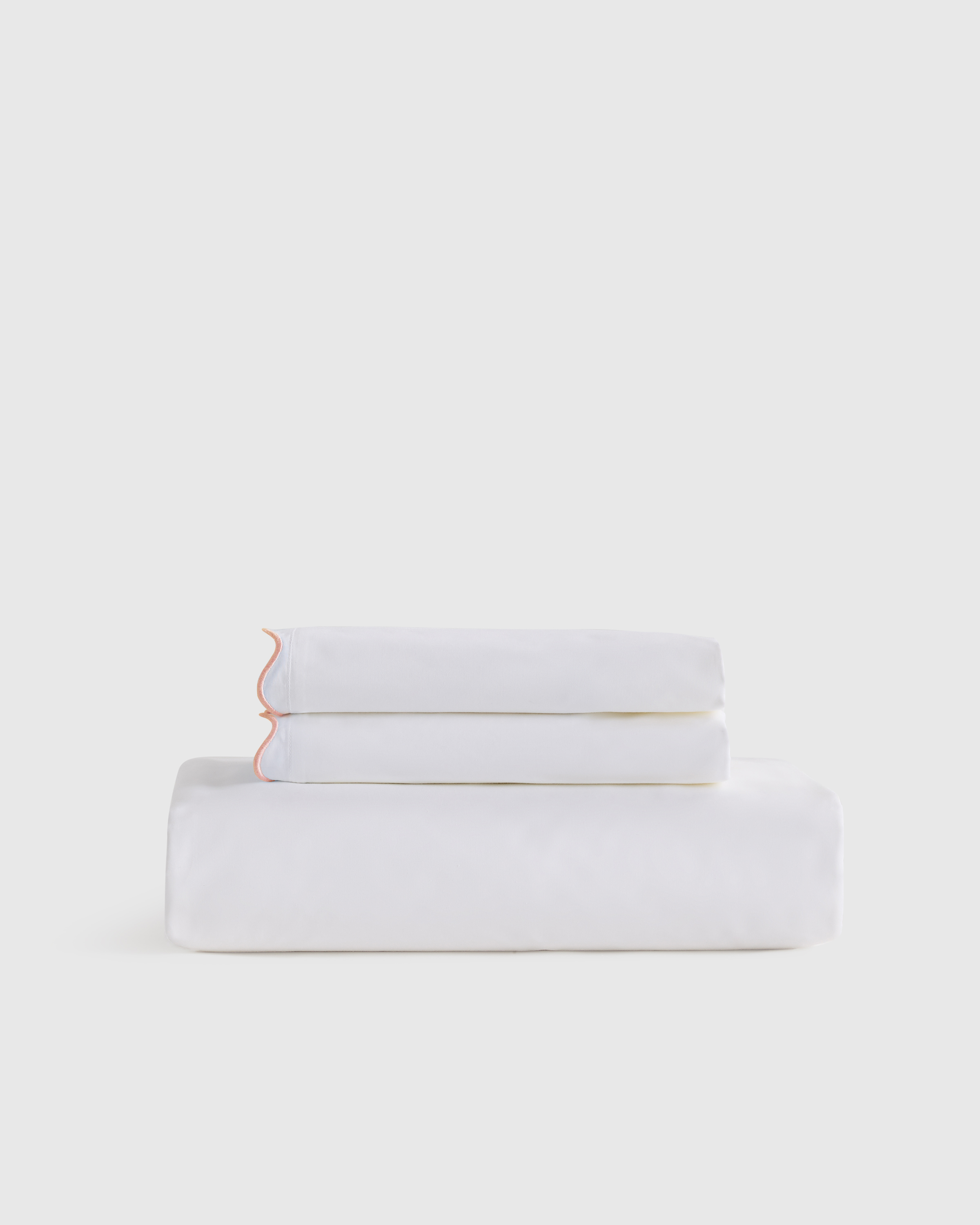 Classic Organic Percale Fitted Sheet Set - King