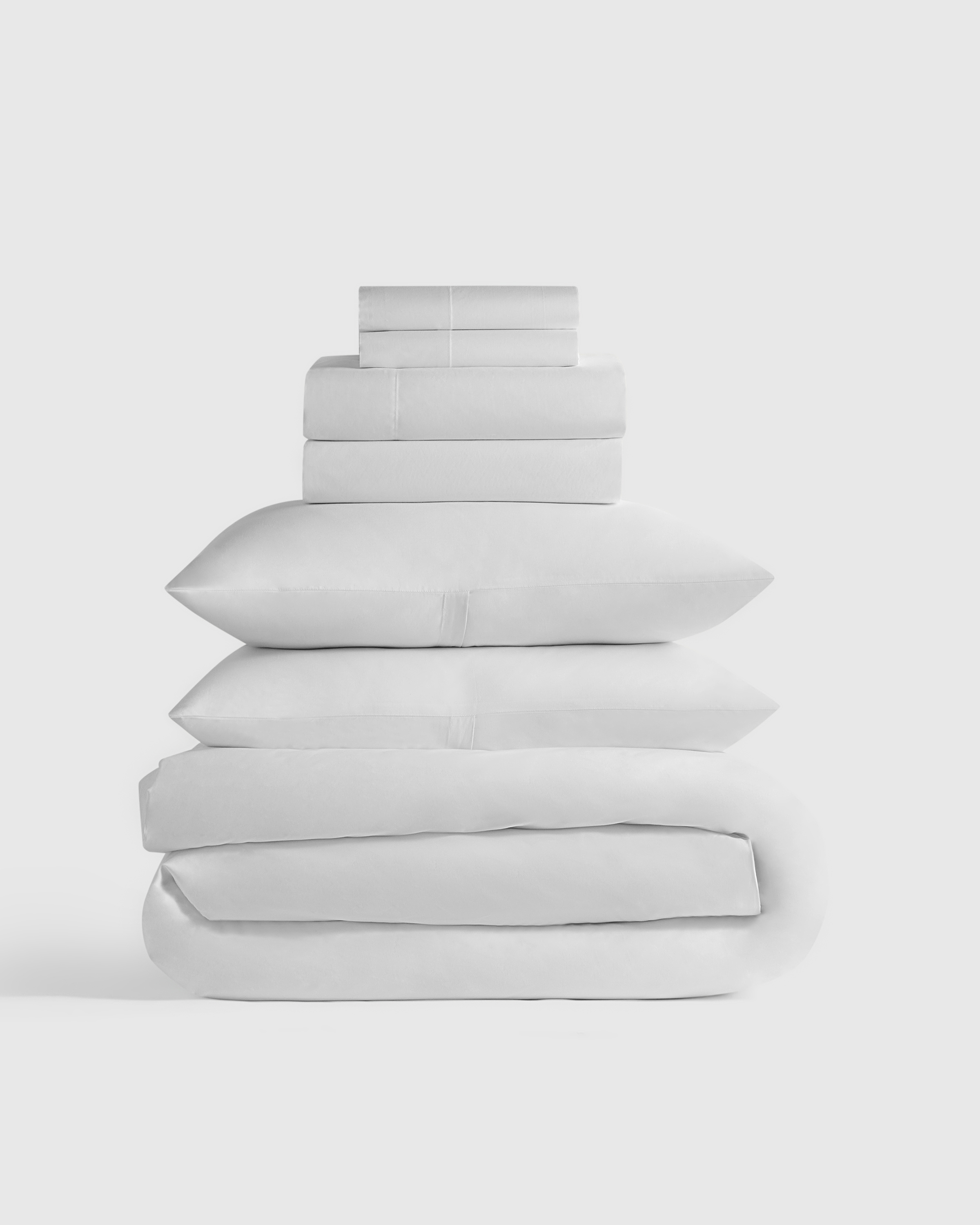 Organic Crisp Percale Deluxe Bedding Bundle