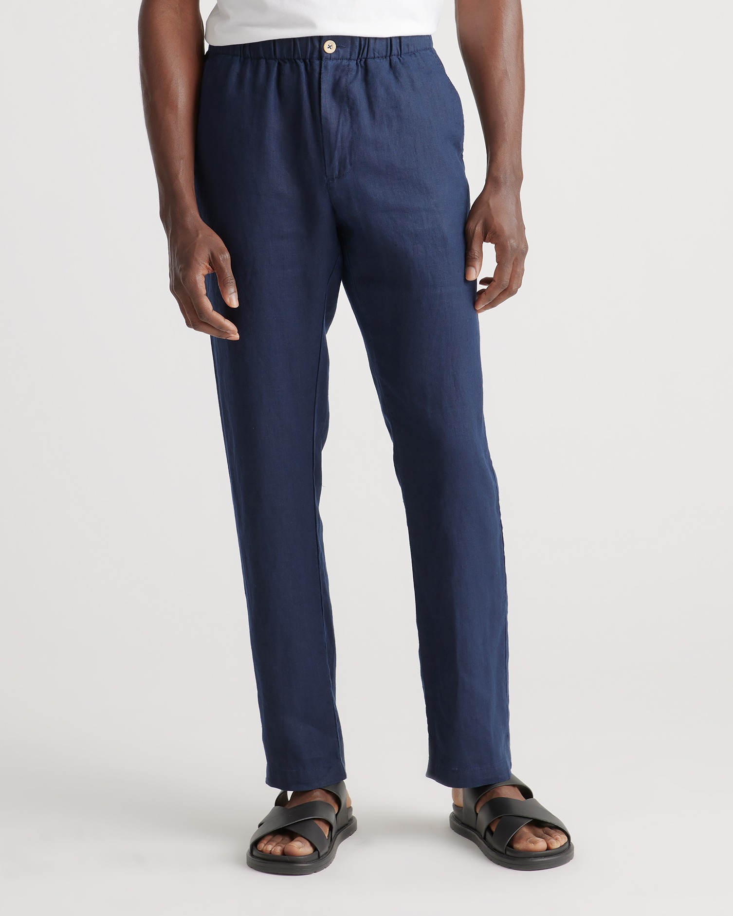 Feternal Linen Clothing For Men Natural Linen Pants For Men Contemporary  Comfortable Quality Soft Linen Pocket Color Trousers mens cargo pants
