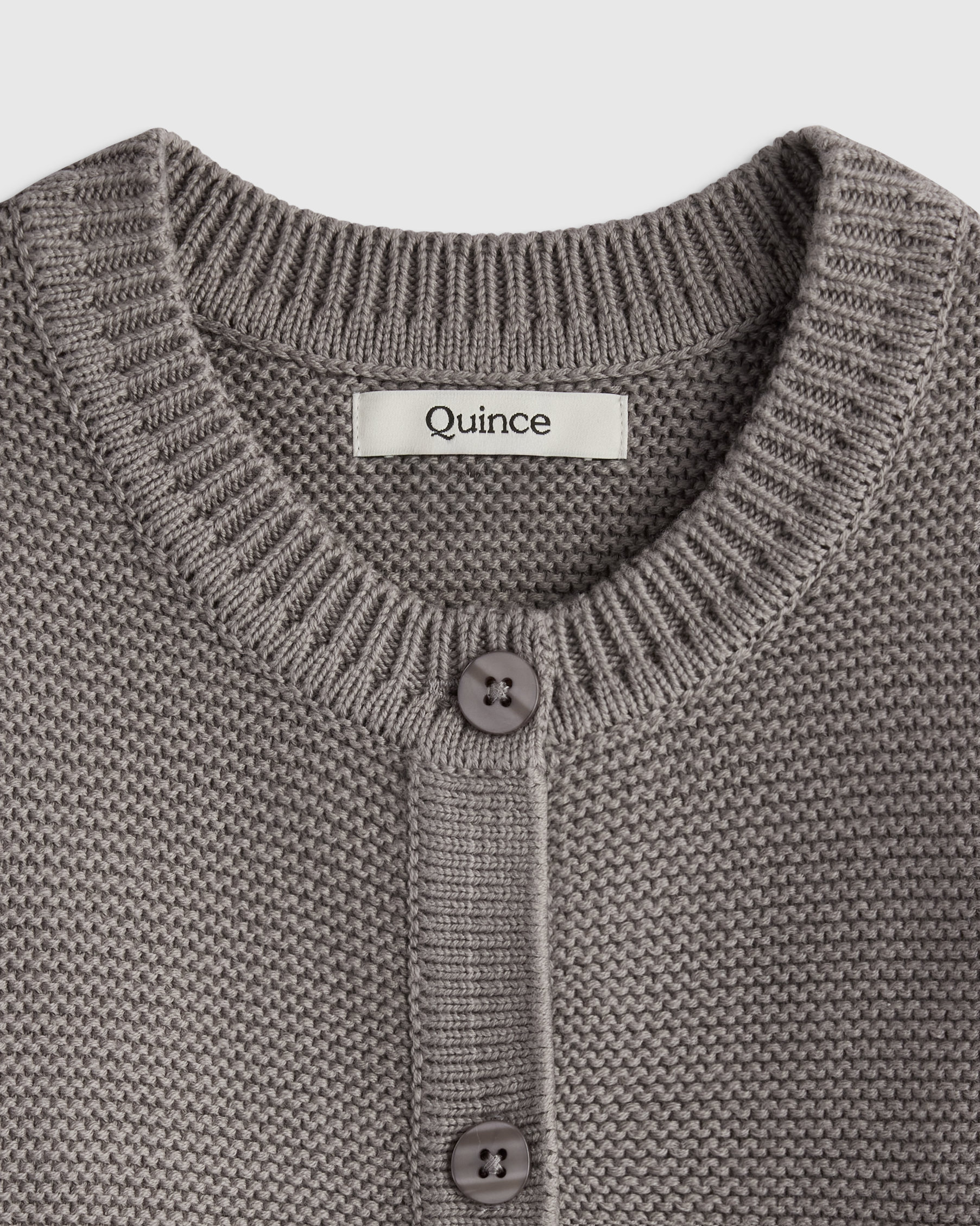 100% Organic Cotton Sweater Cardigan - thumbnail 4