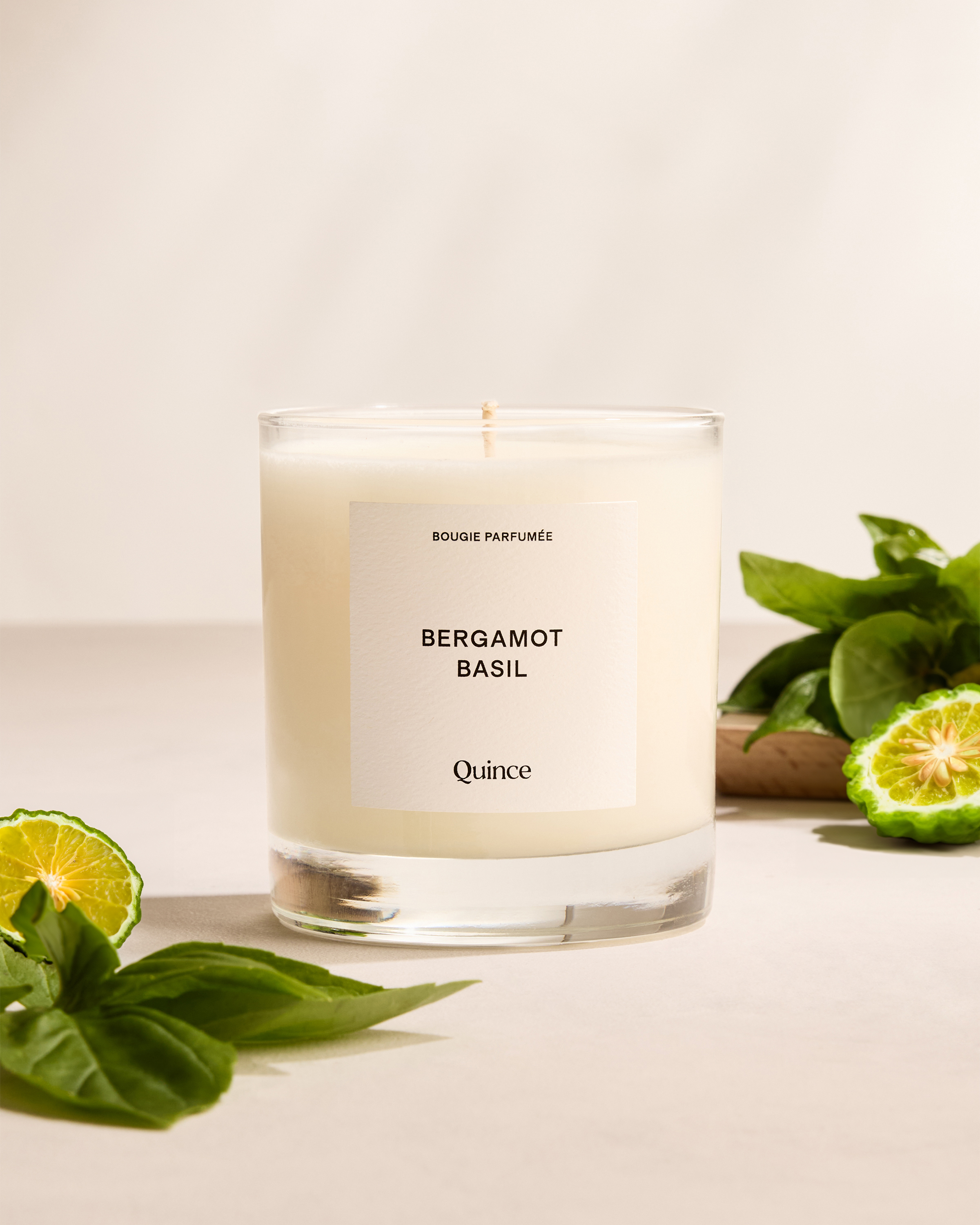 Bergamot Basil Candle in No Color